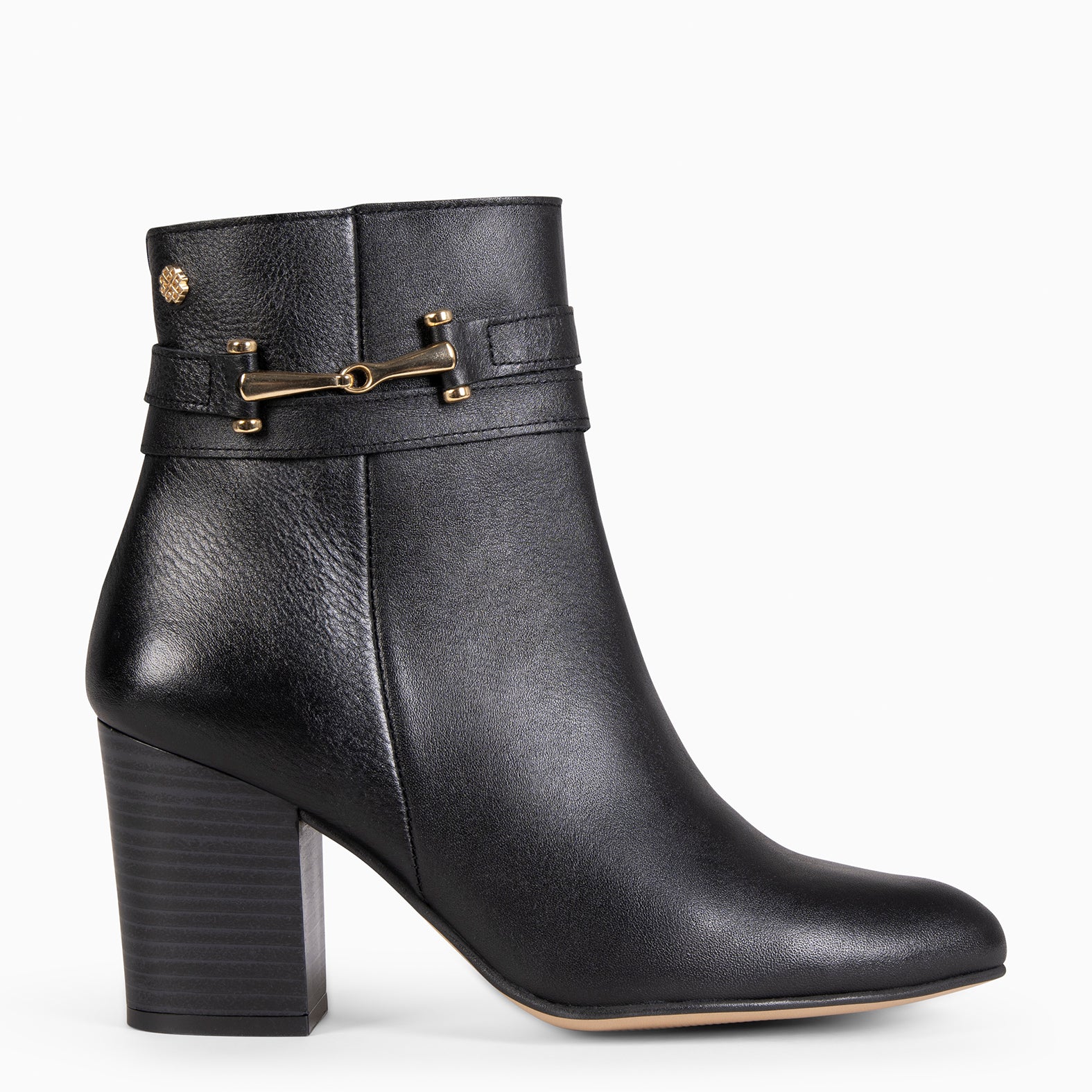 PALACE – Botin con tacón NEGRO - miMaO ®