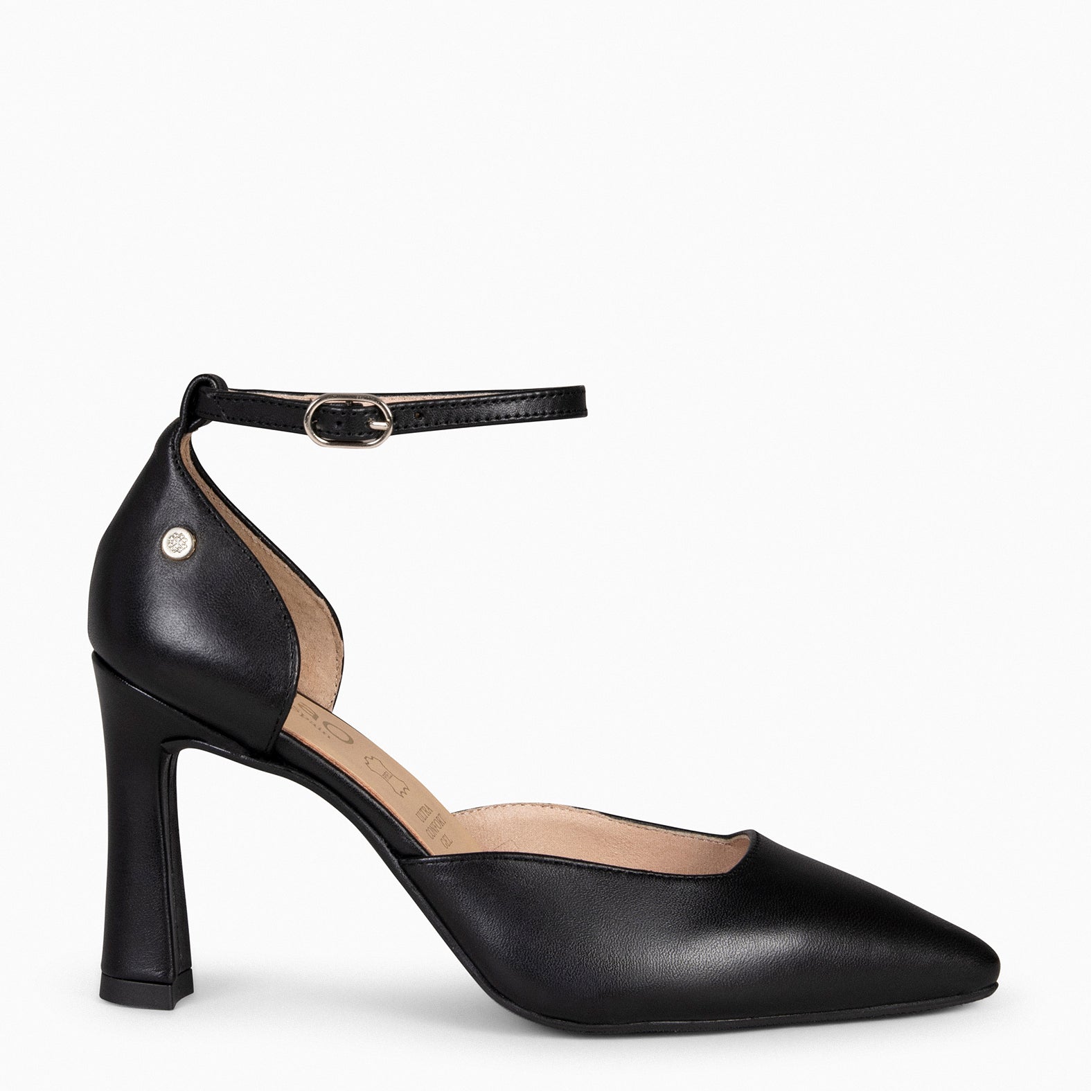 AINHOA - Zapato de tacón punta fina NEGRO - miMaO ®