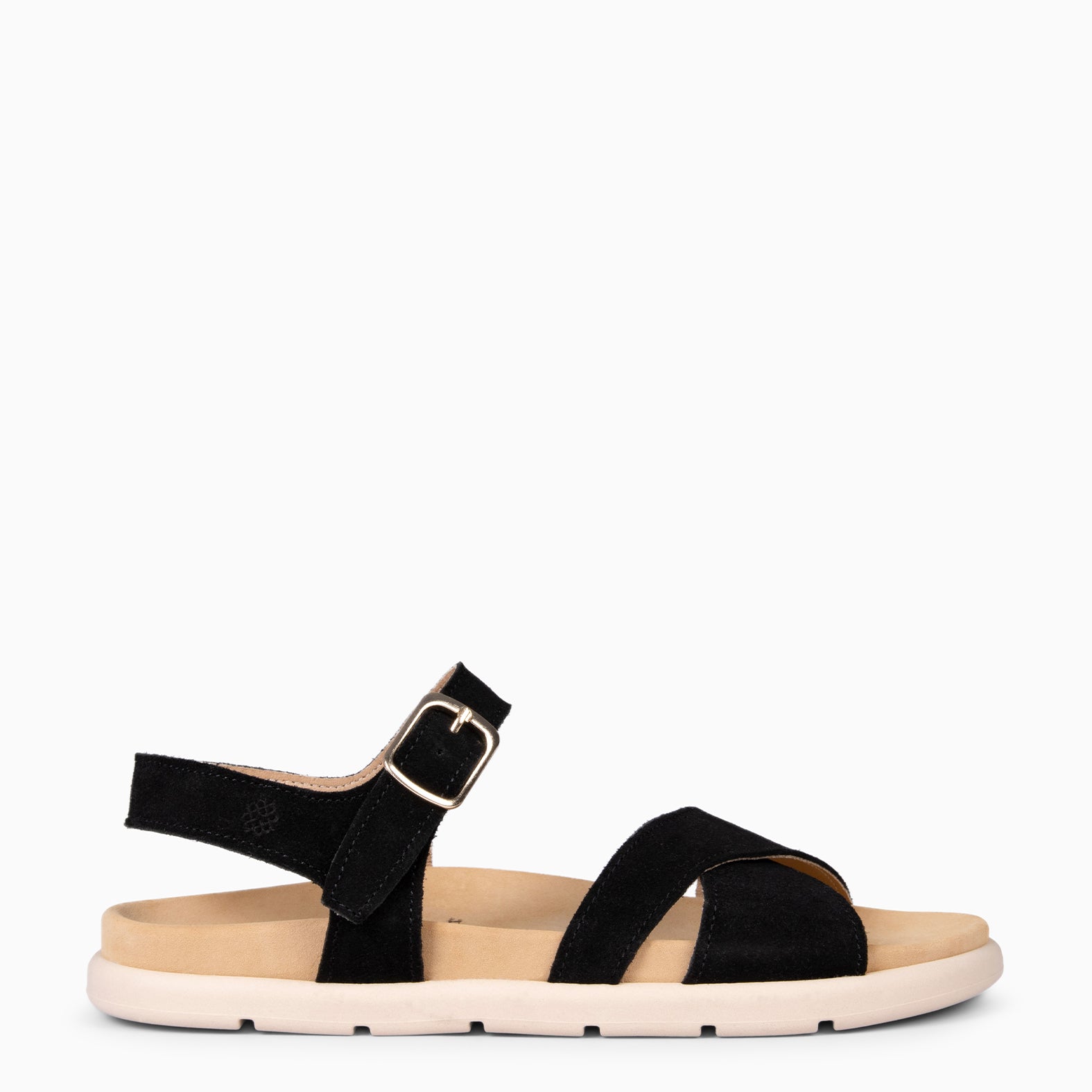BRISA - BLACK Baresoft sandals