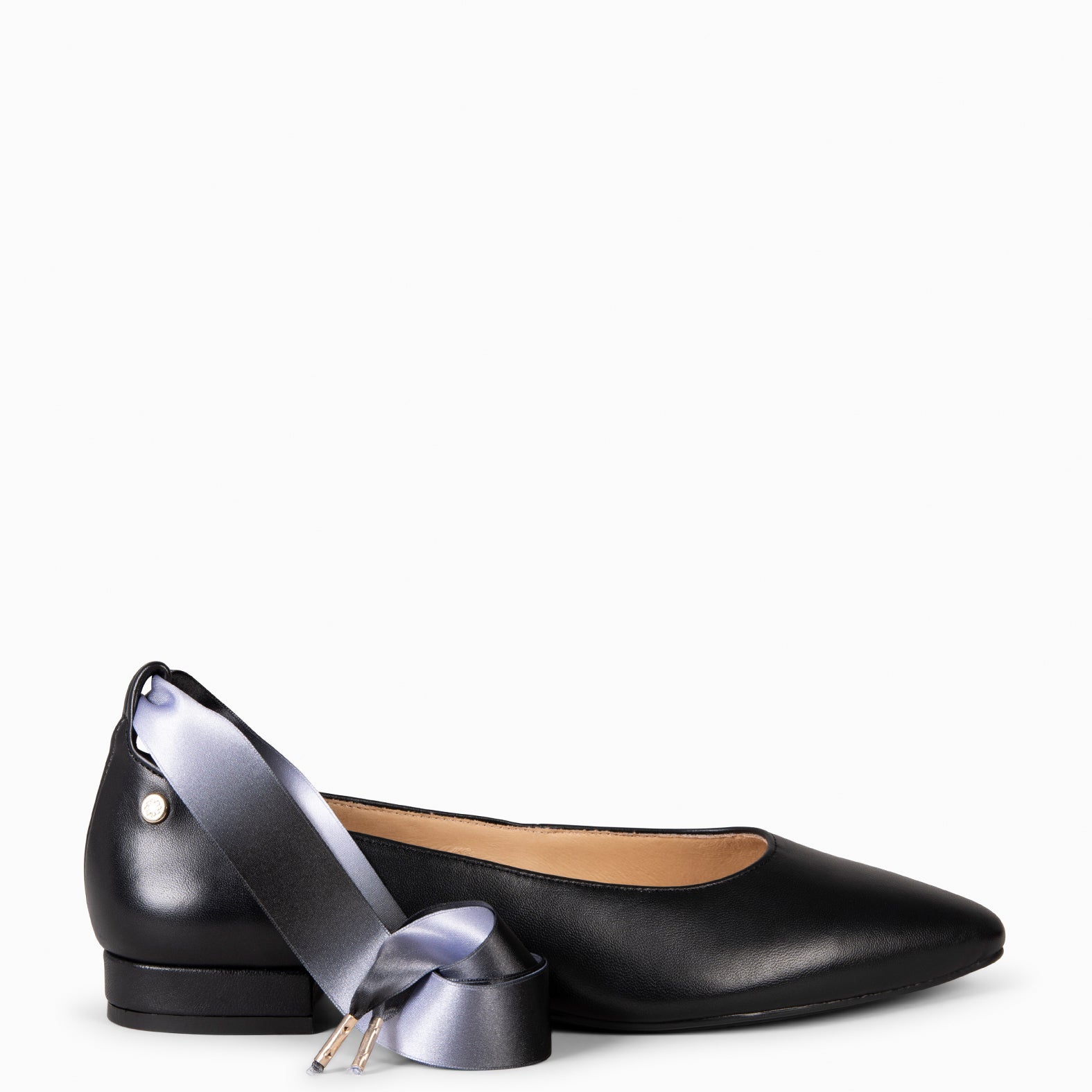 AURORA – Merceditas elegantes con lazo NEGRO - miMaO ®