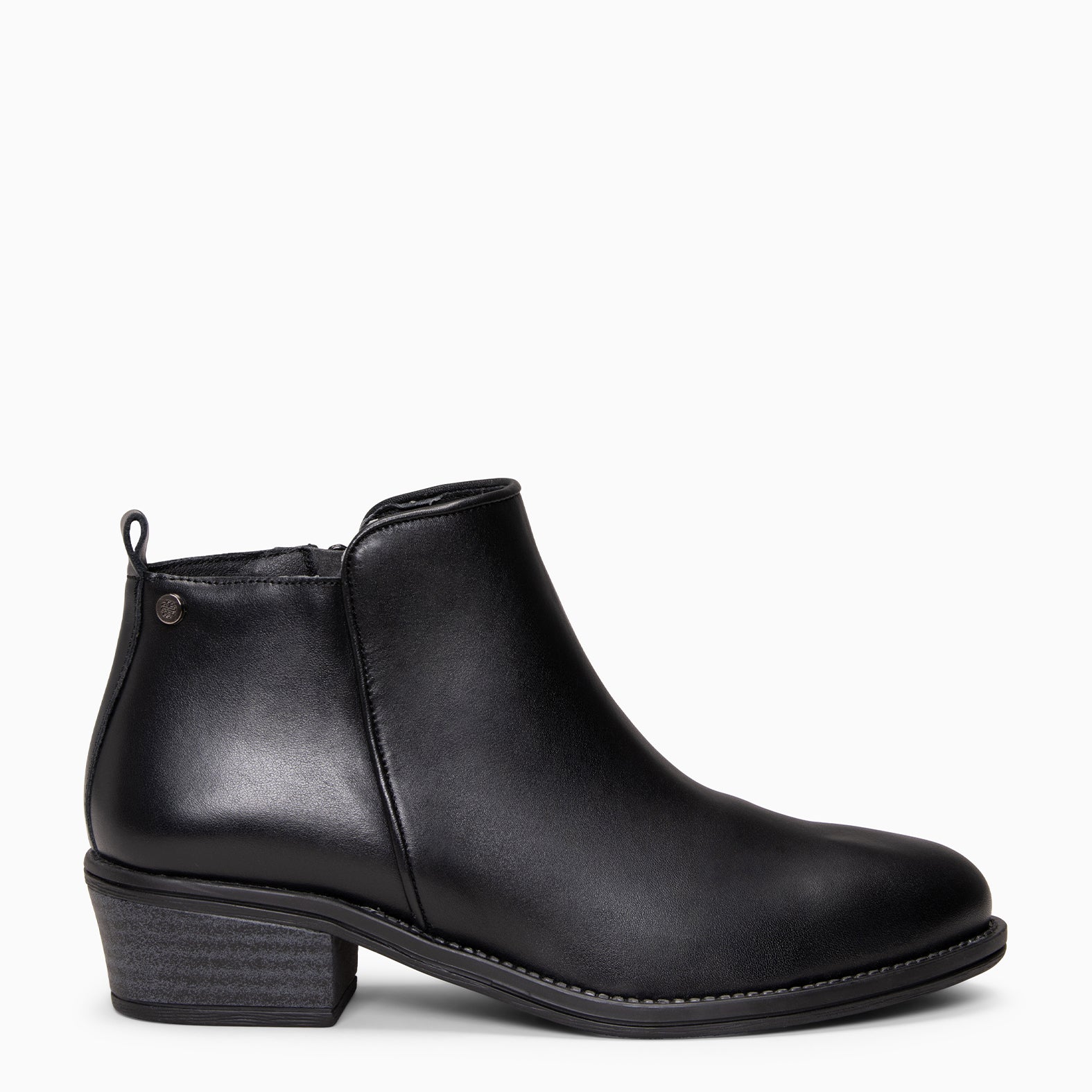 BALTIMORE - BOTINES DE CAÑA BAJA NEGRO - miMaO ®