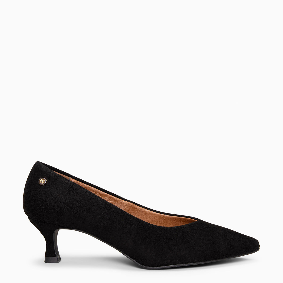 ESTHER – Sapato de salto baixo para mulher PRETO