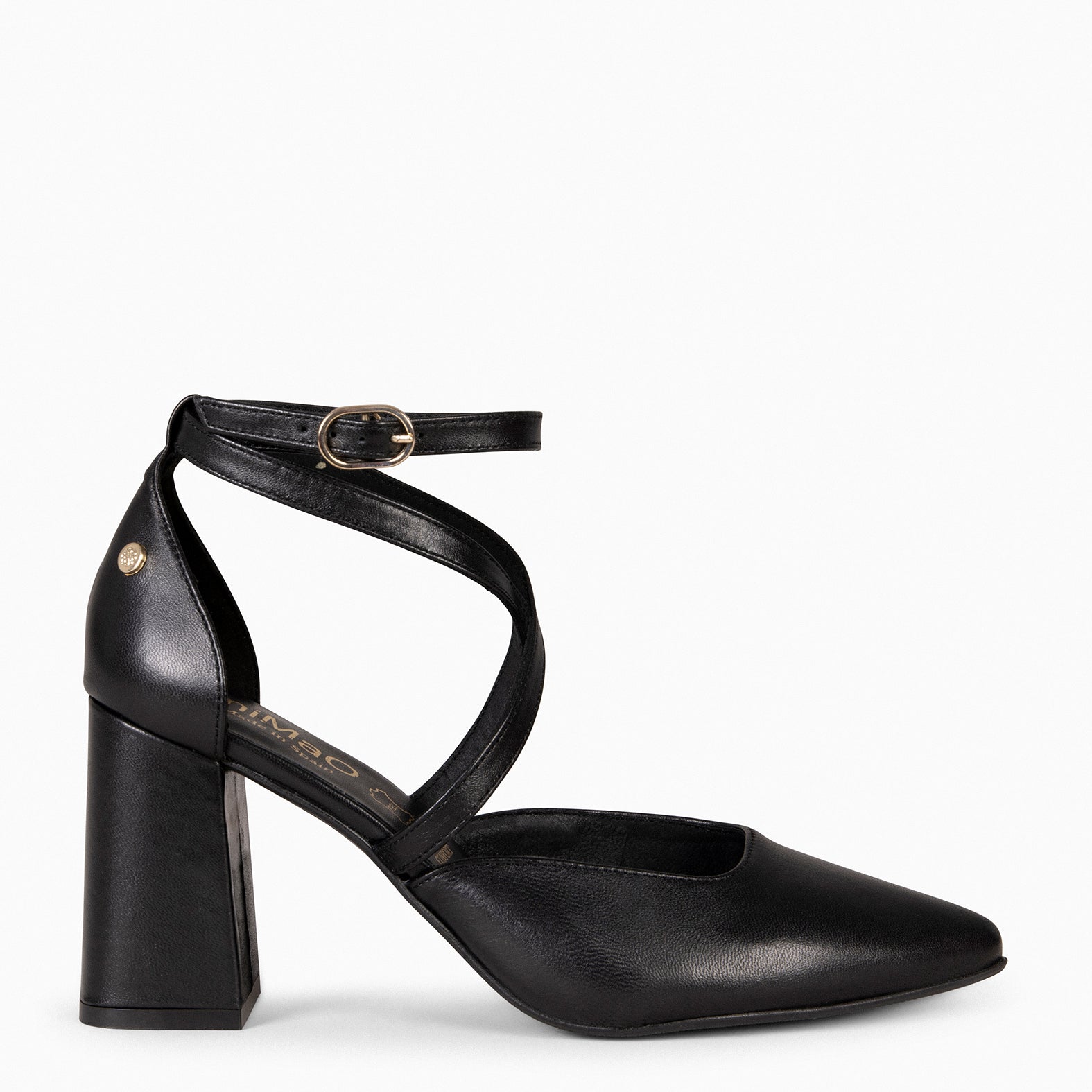 ARIEL - Zapato de tacón ancho NEGRO - miMaO ®
