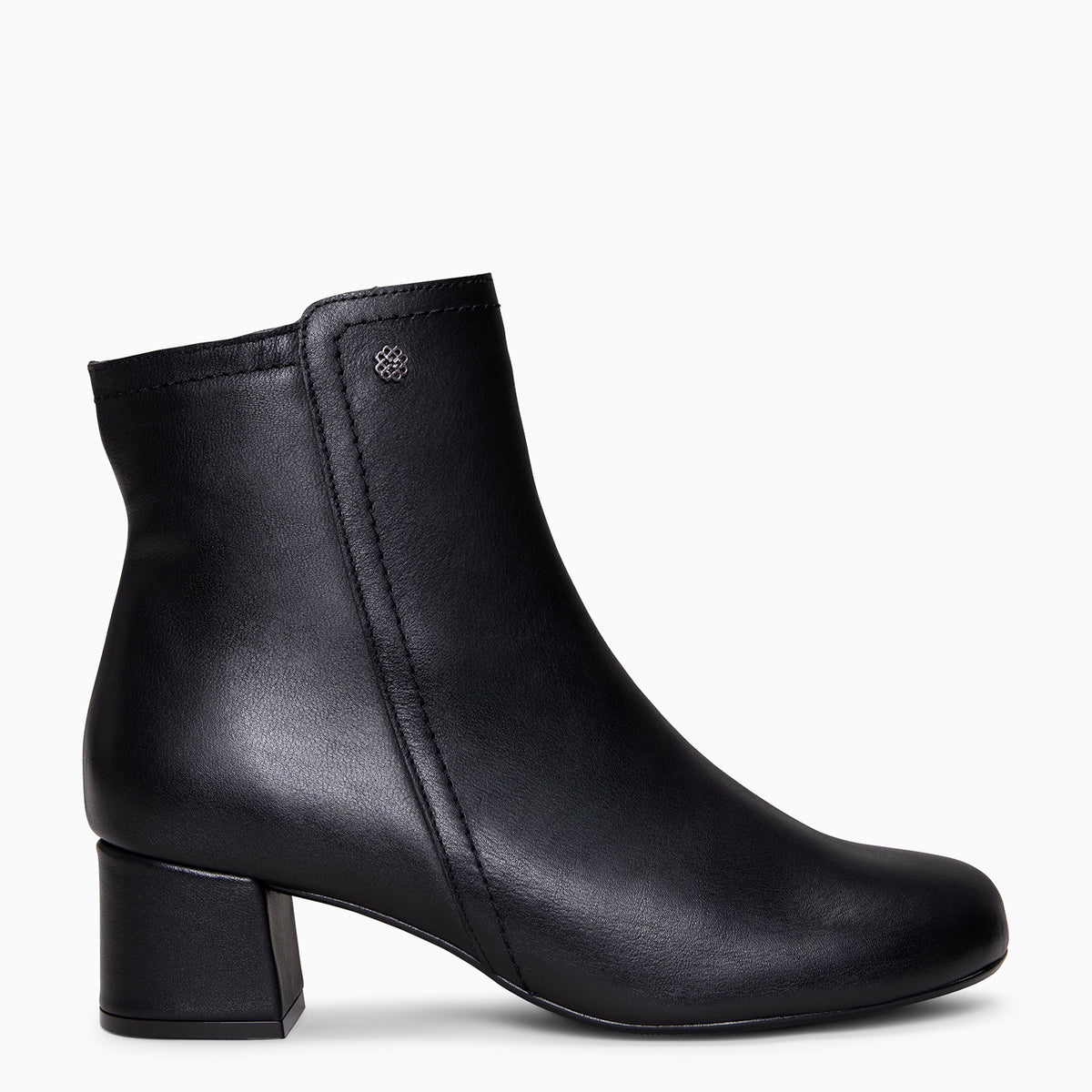 COLMAR - Botines elegantes de piel NAPA NEGRO