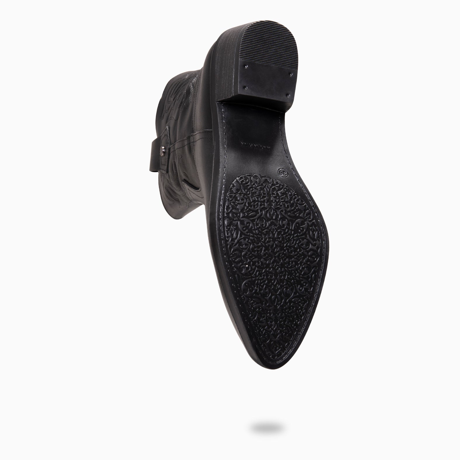 CYRUS - Botines cowboy NEGRO - miMaO ®