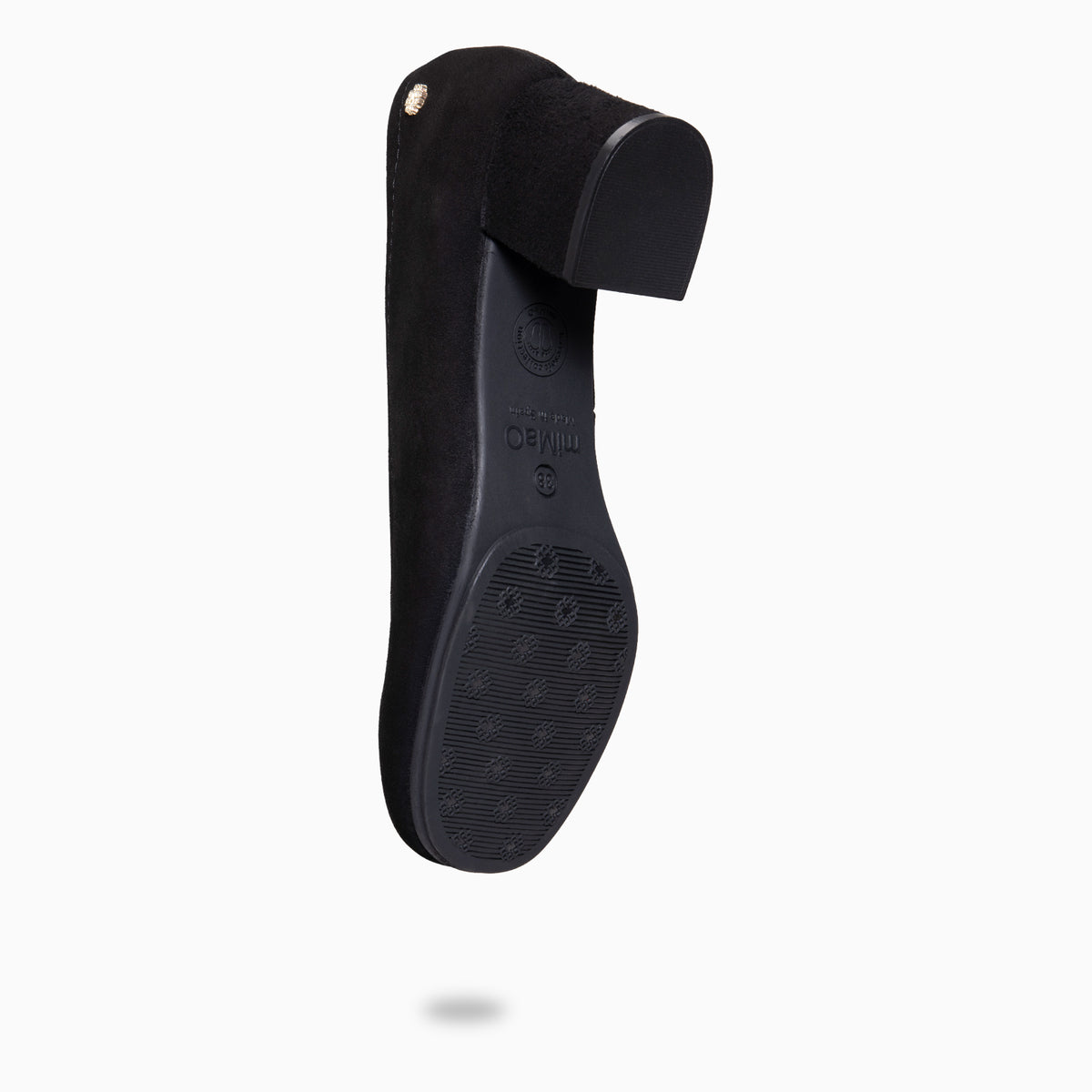 URBAN BARESOFT - Zapatos de salón de tacón ancho NEGRO