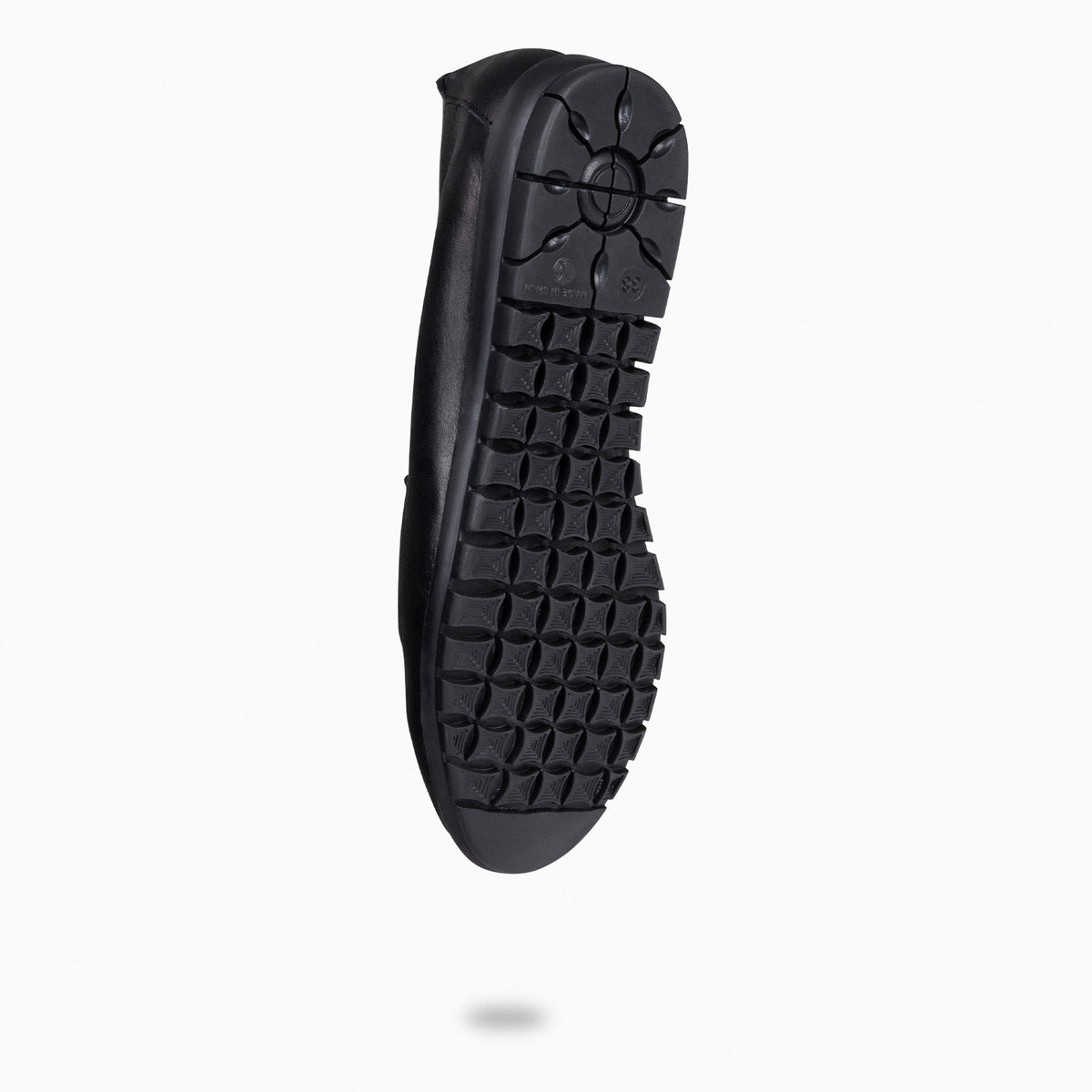 360 – BLACK moccasins with mask