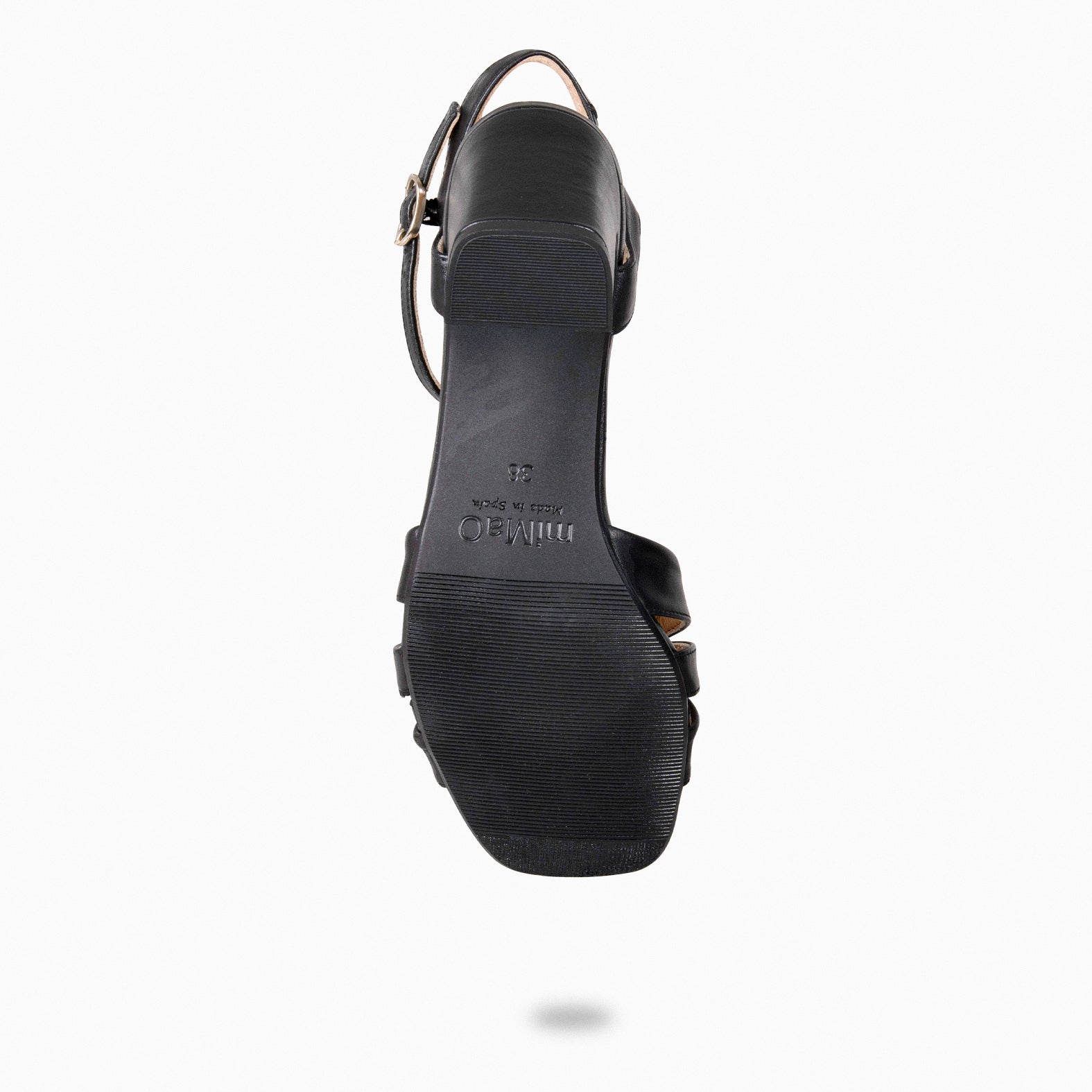 PAULA - Sandalias de fiesta con tacón NEGRO