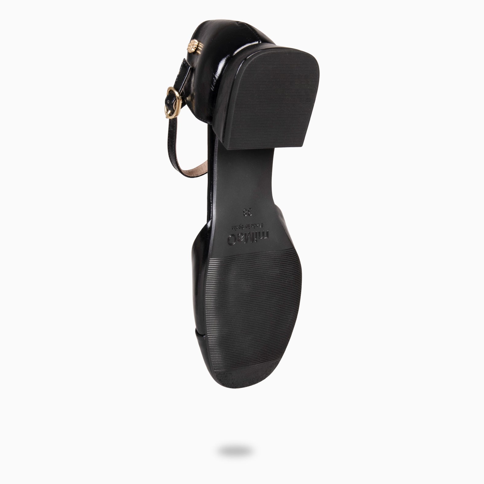 EMILY - ZAPATOS DE TACÓN BAJO NEGRO - miMaO ®