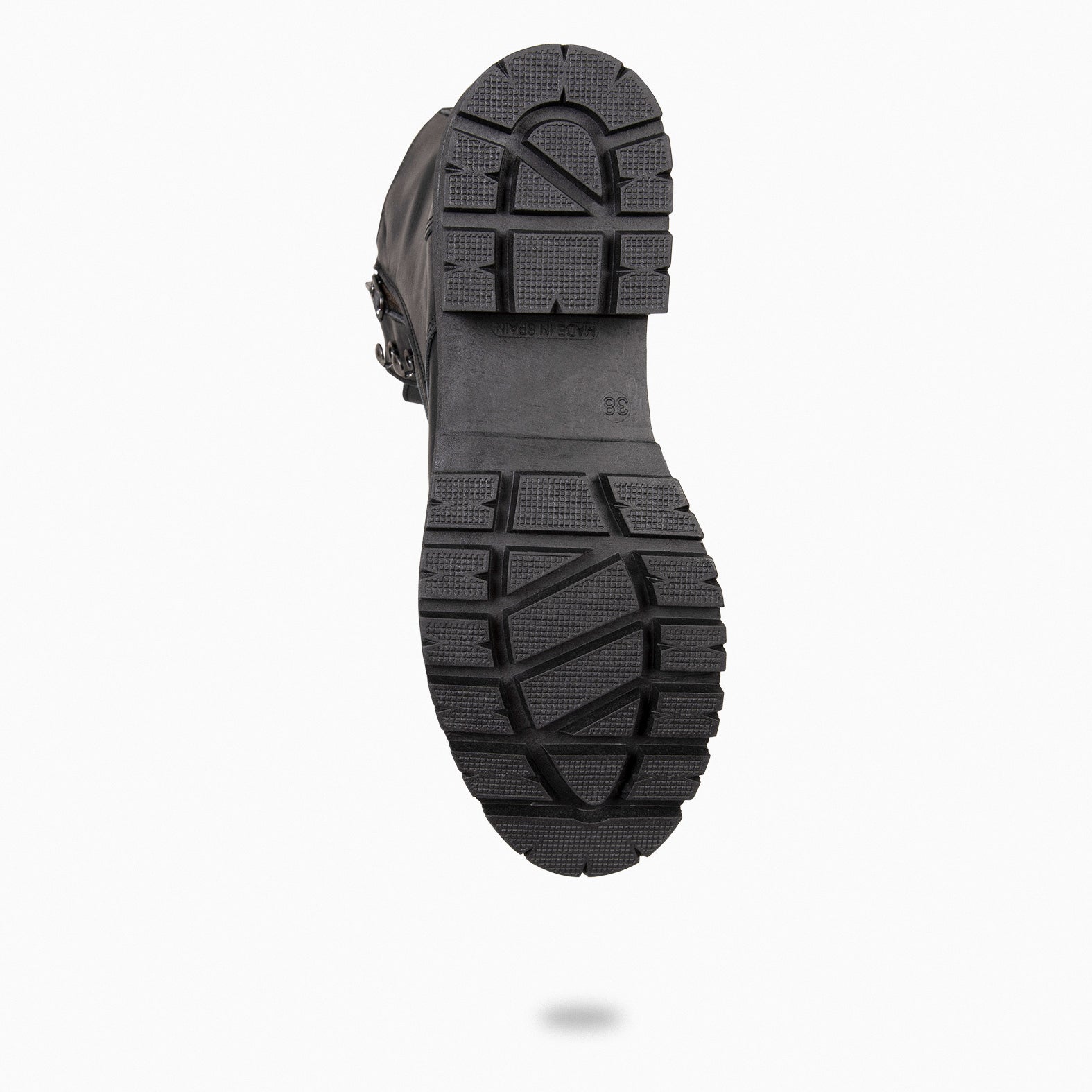 MILITAR – Botas militares de mujer NEGRO - miMaO ®
