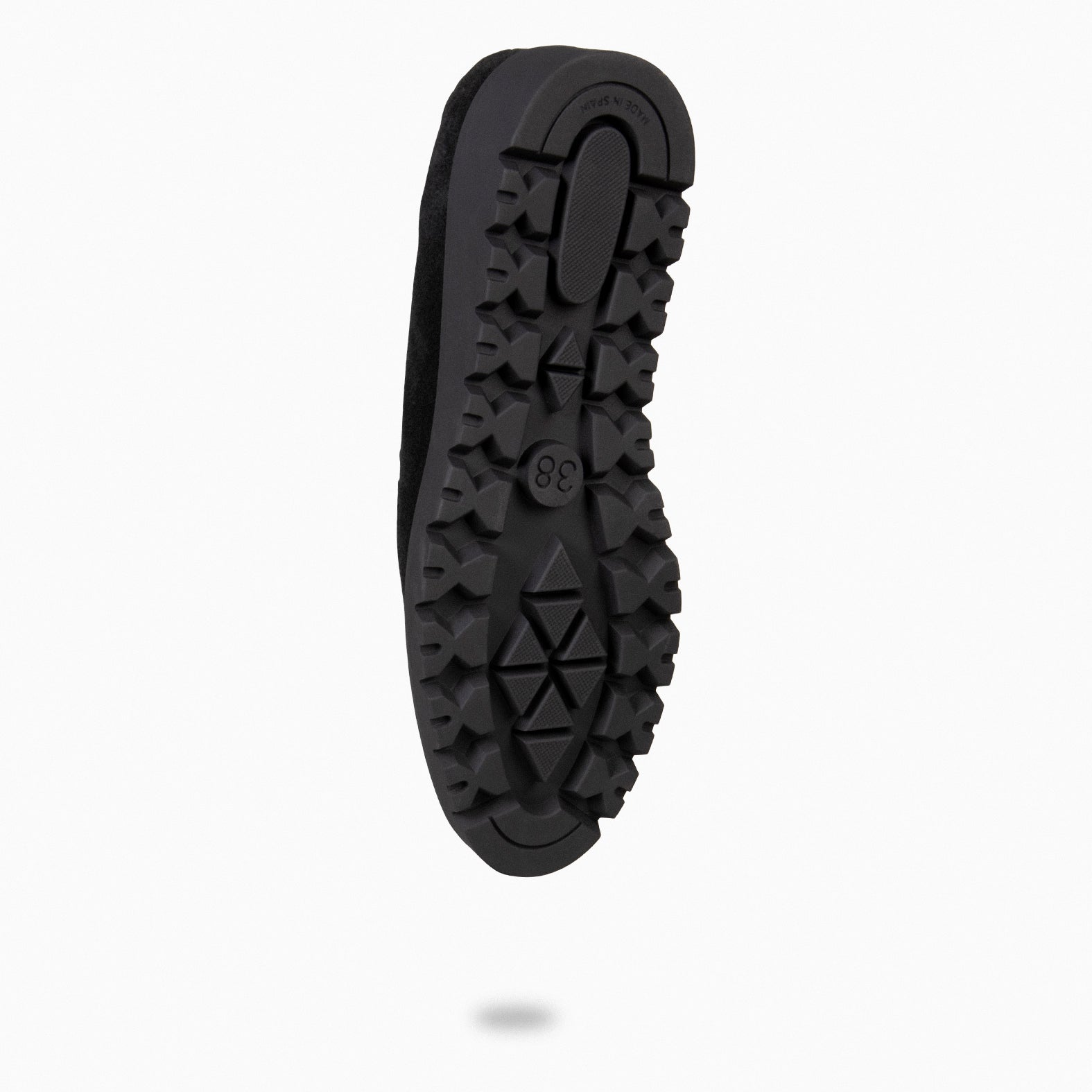 DAFNE - Mocasín con cuña NEGRO - miMaO ®