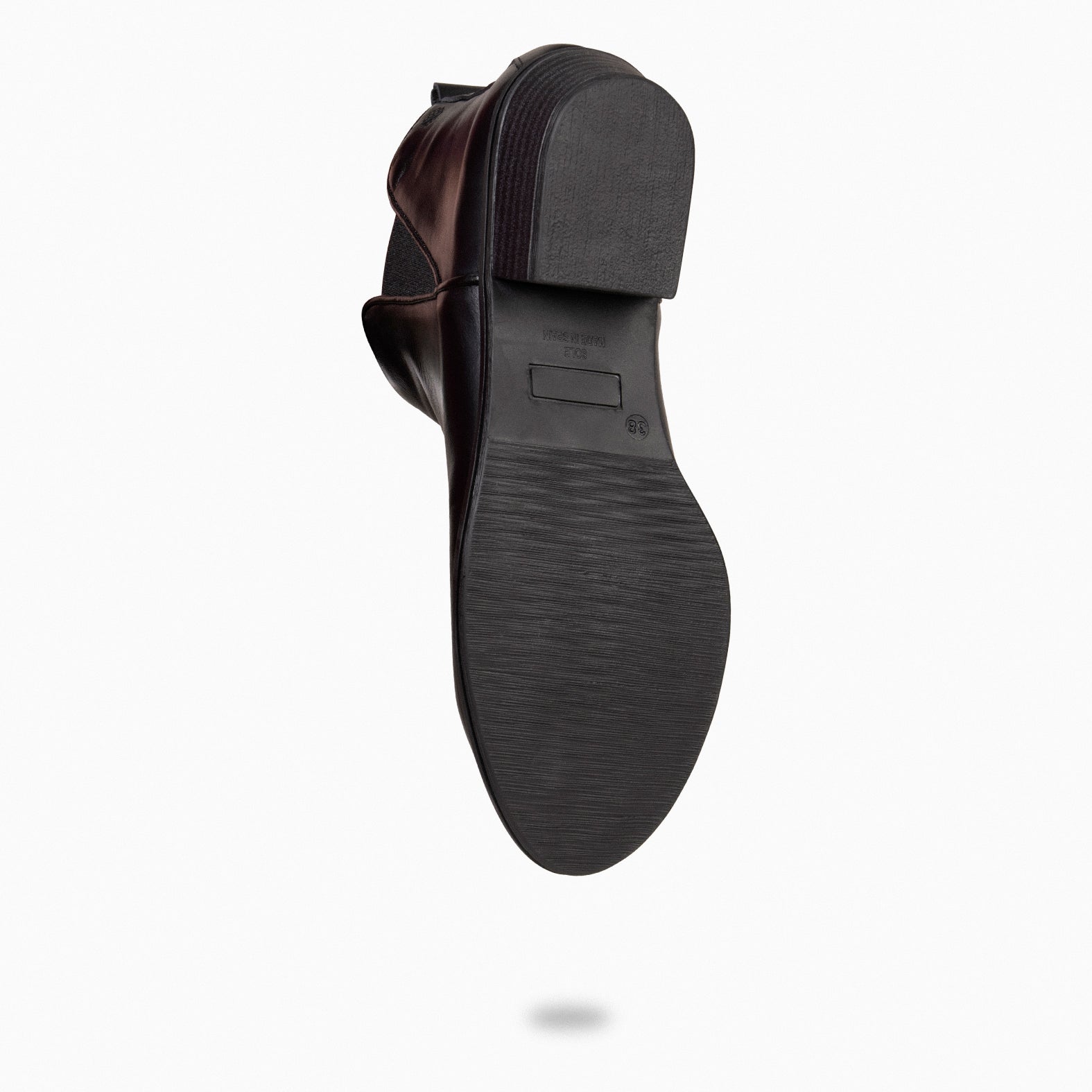 BASIC – Botines de tacón bajo NEGRO - miMaO ®