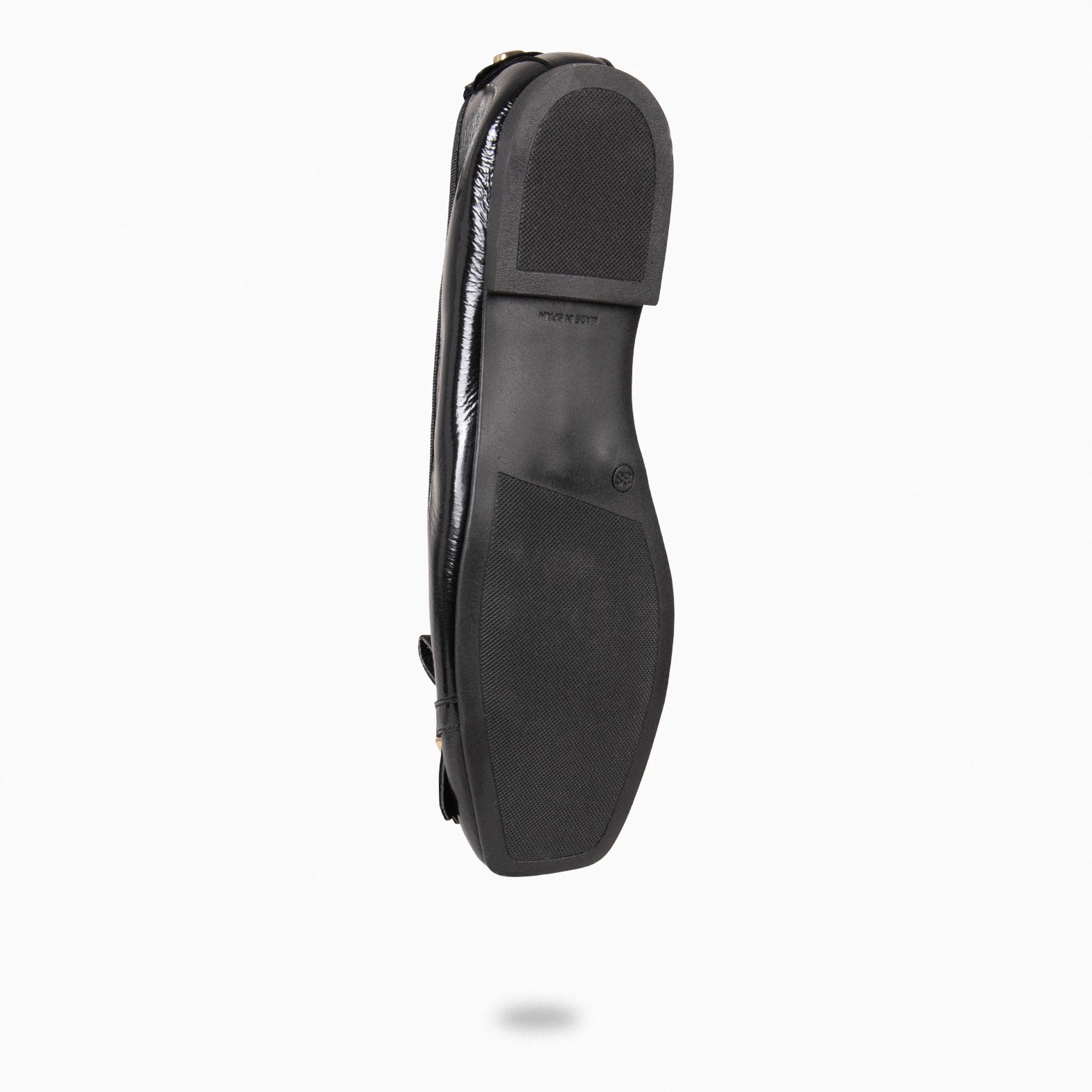 ZOY - Manoletina con puntera cuadrada NEGRO - miMaO ®