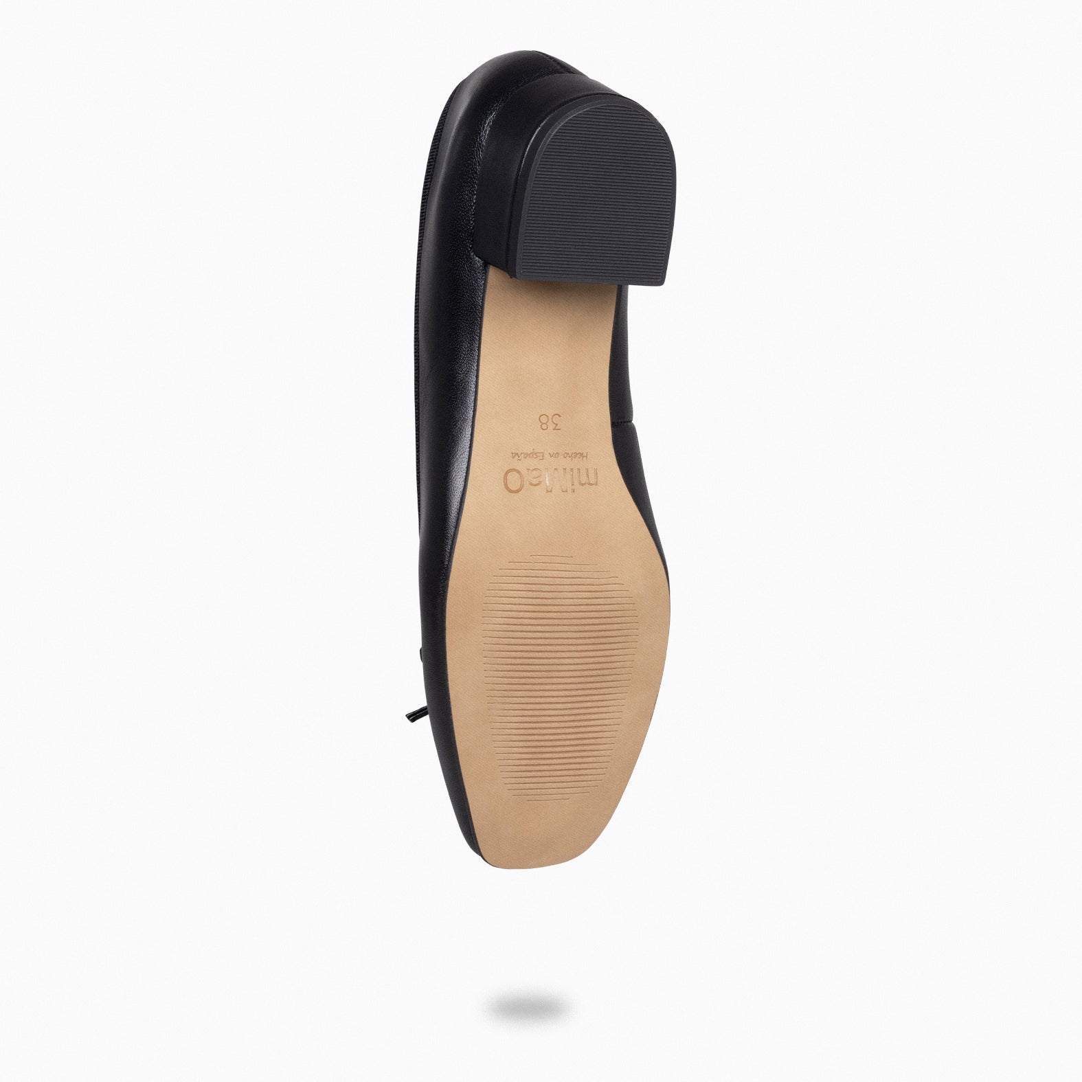 OPERA – Ballerines à talon NOIR