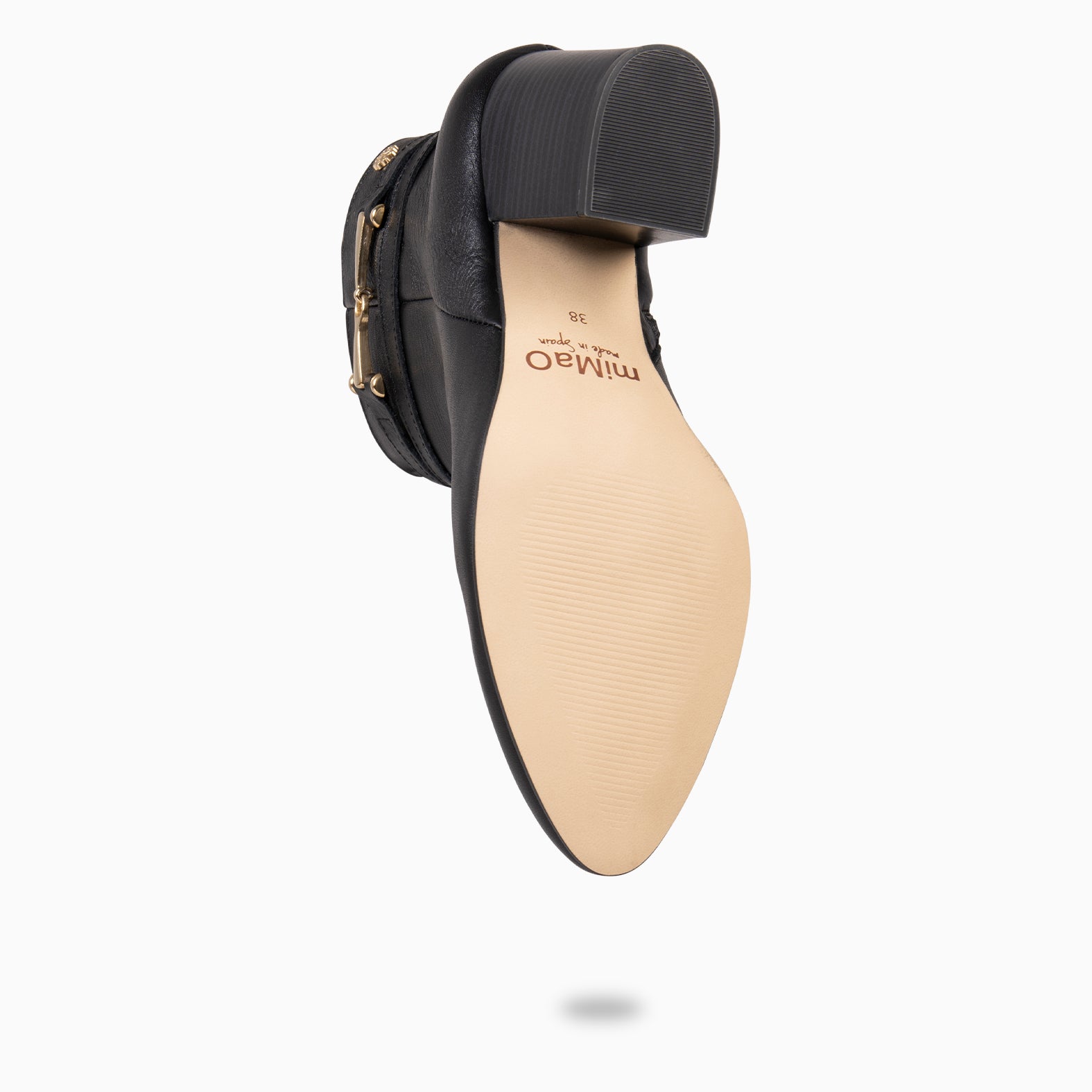 PALACE – Botin con tacón NEGRO - miMaO ®