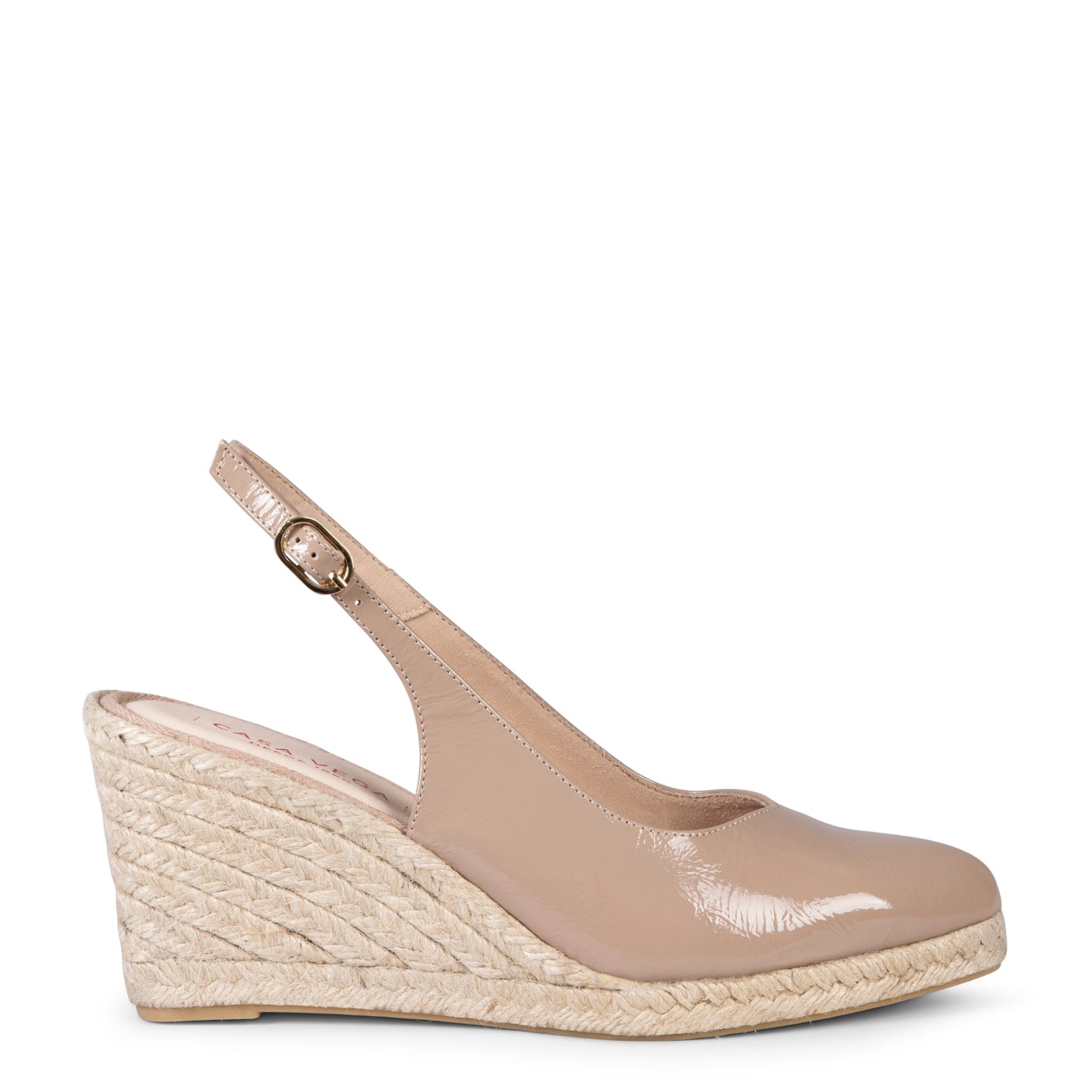 ALBA – Espadrilles à talon slingbacks NUDE