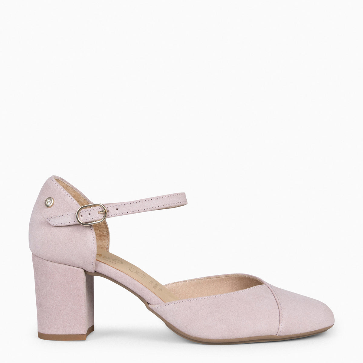 ISI - Zapatos de Mujer Abiertos con pulsera NUDE