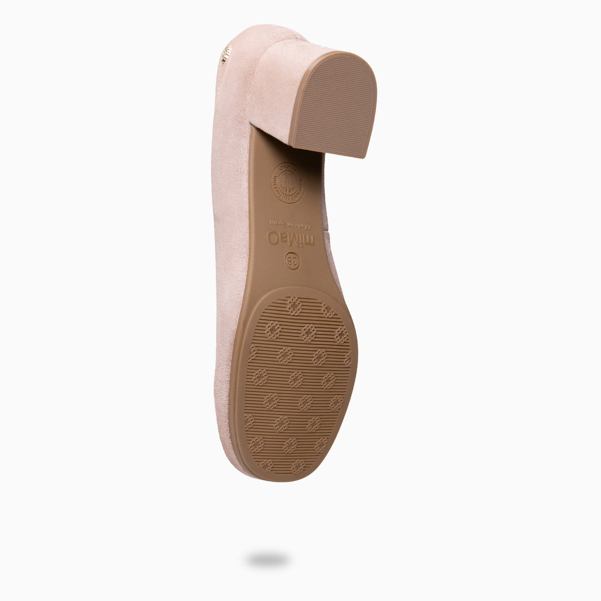 URBAN BARESOFT - Zapatos de salón de tacón ancho NUDE