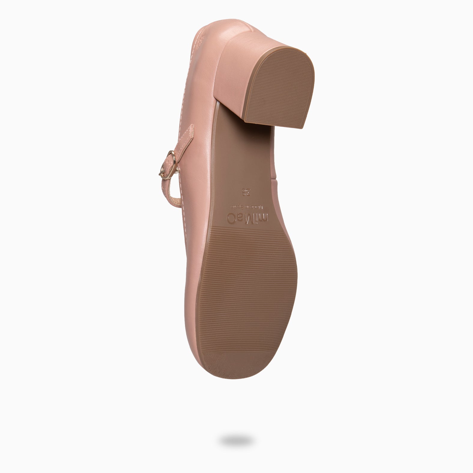 ROSALÍA - MERCEDITAS DE TACÓN ESTILO BARESOFT NUDE - miMaO ®