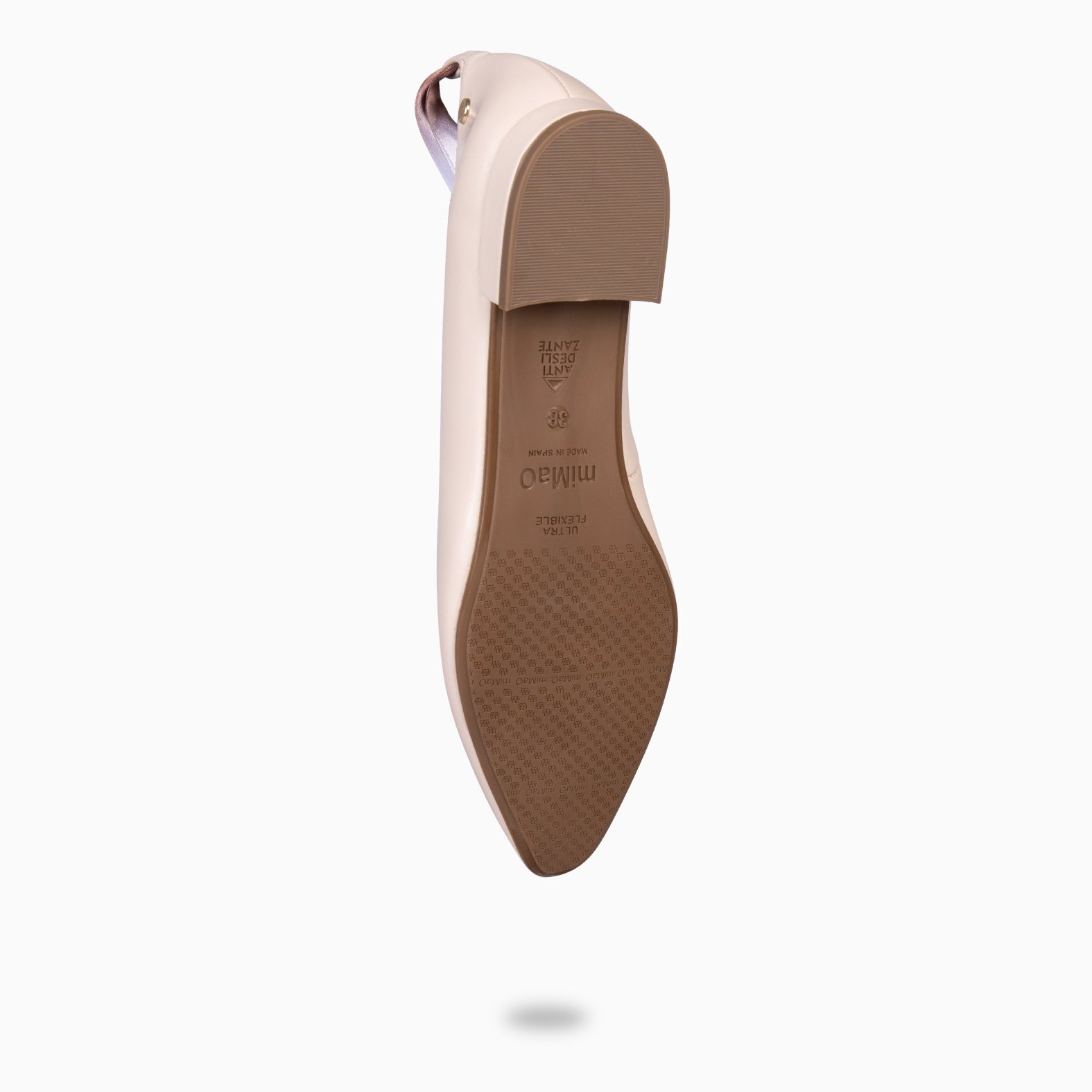 AURORA – Merceditas elegantes con lazo NUDE - miMaO ®