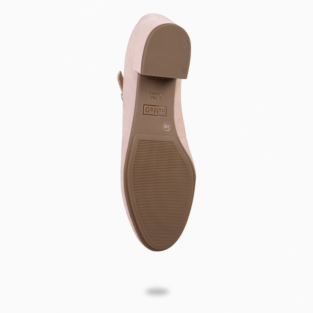 NORA – NUDE Mary-Janes with low heel 