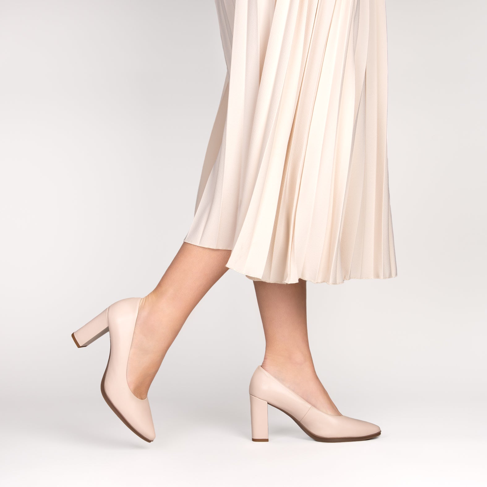 URBAN SALÓN - Zapatos de tacón alto de napa ROSA CLARO - miMaO ®