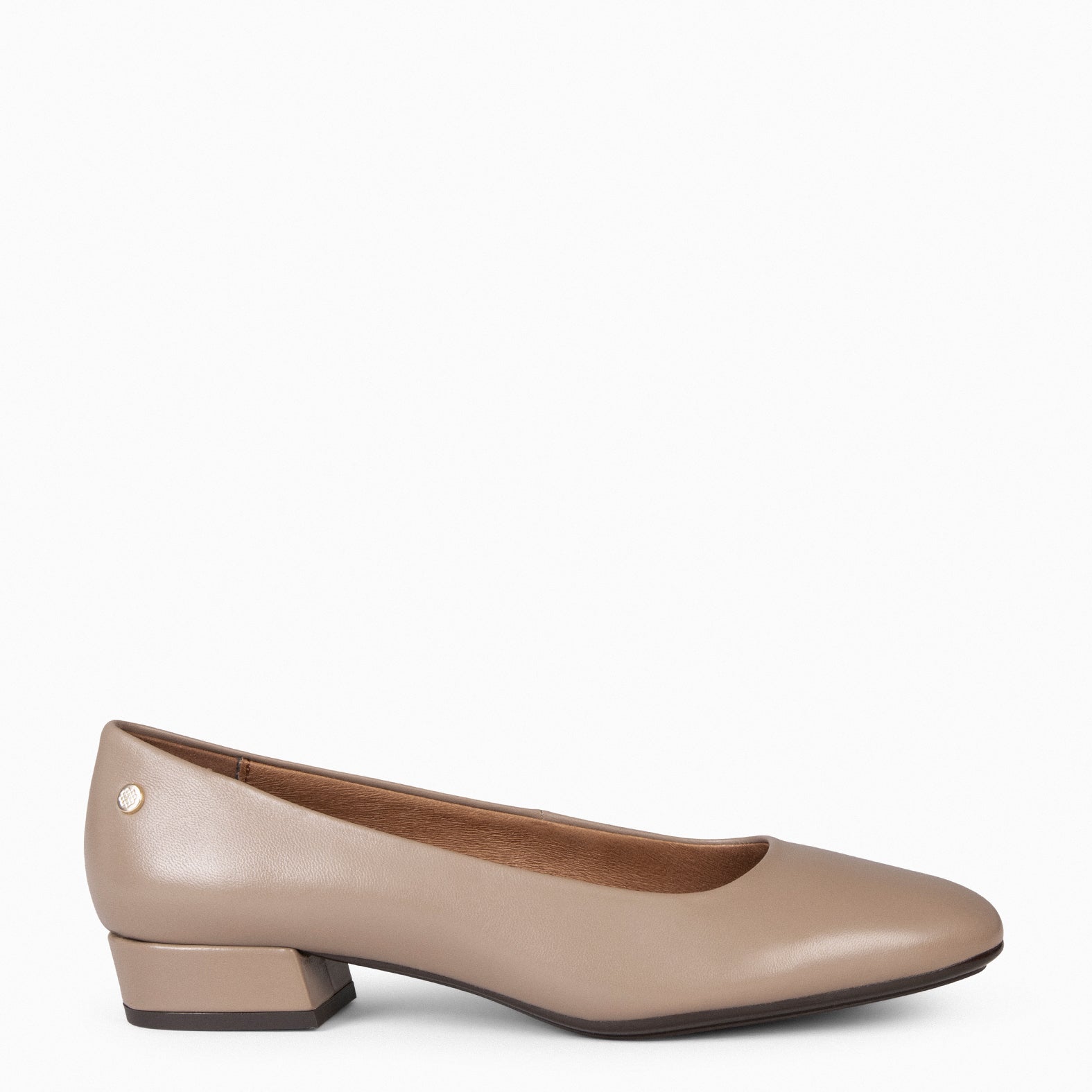 URBAN XS - Zapatos de tacón bajo TAUPE - miMaO ®
