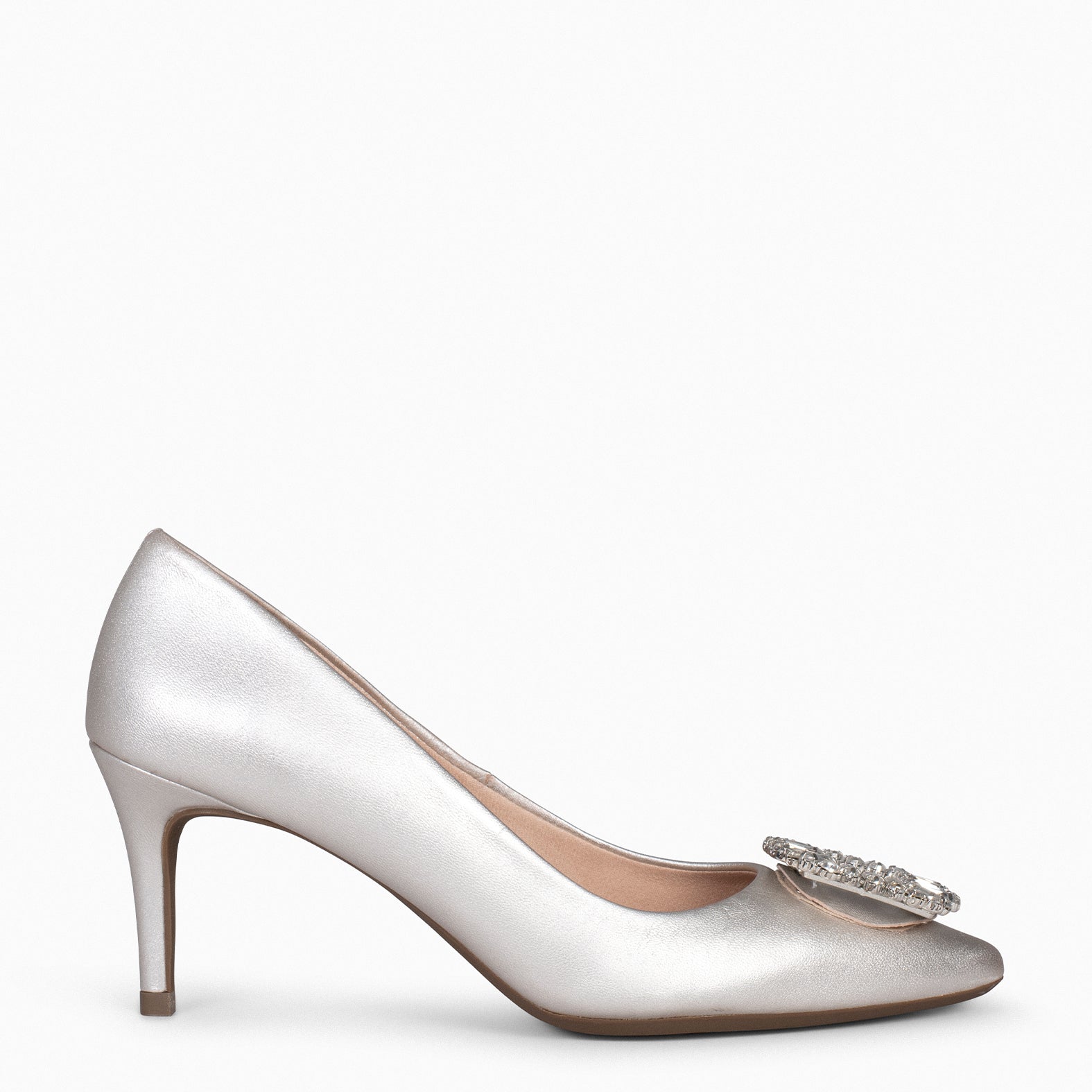 ELLA - Zapatos de tacón de aguja con adorno PERLA