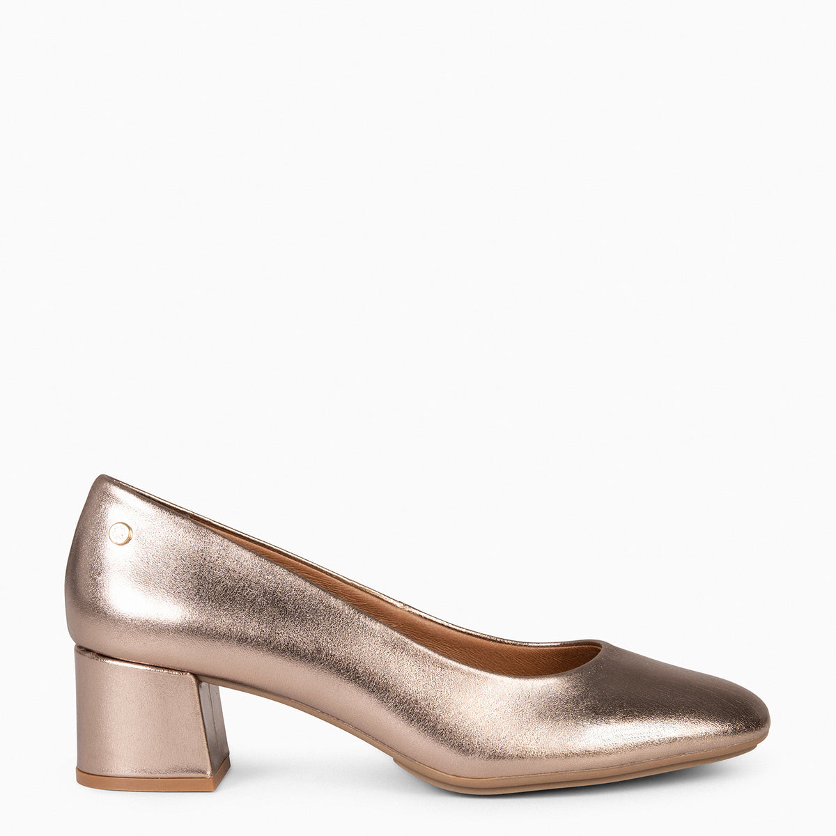 URBAN REDONDO SPLASH - Zapatos de tacón bajo ORO