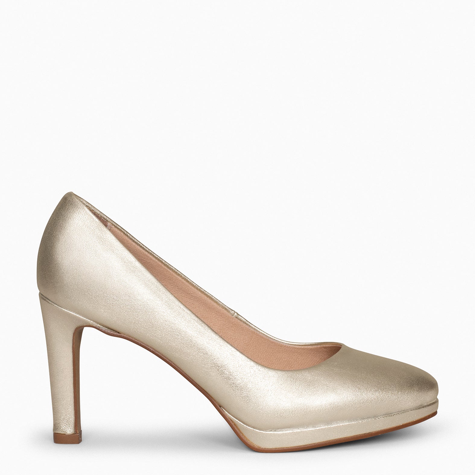 PLATAFORMA - Zapatos de tacón alto y plataforma PLATINO - miMaO ®
