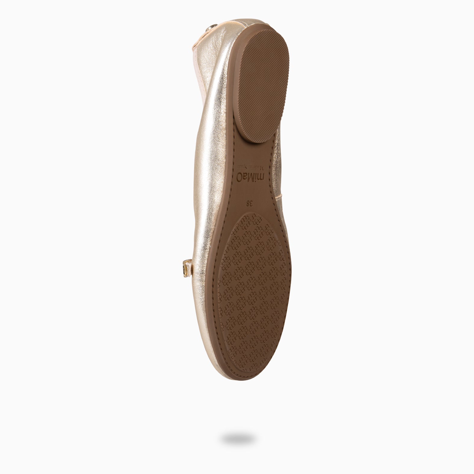 MANDY - BAILARINA PLANA BARESOFT PLATINO - miMaO ®