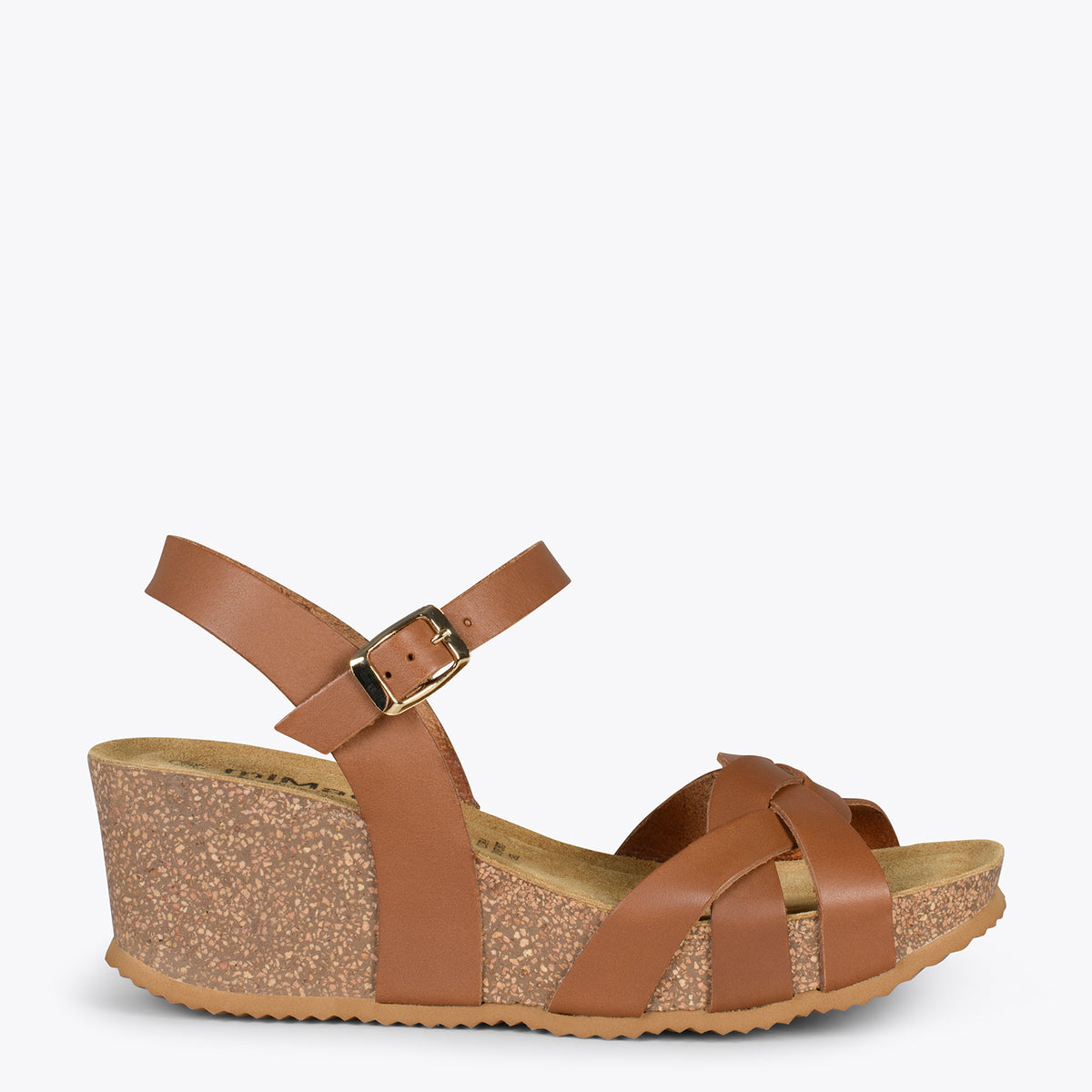 LIRIO - Cuña de mujer en color CAMEL