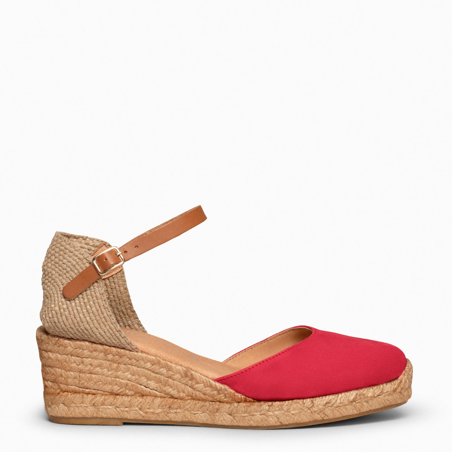 ALTEA - Cuñas de esparto bajas ROJO - miMaO ®