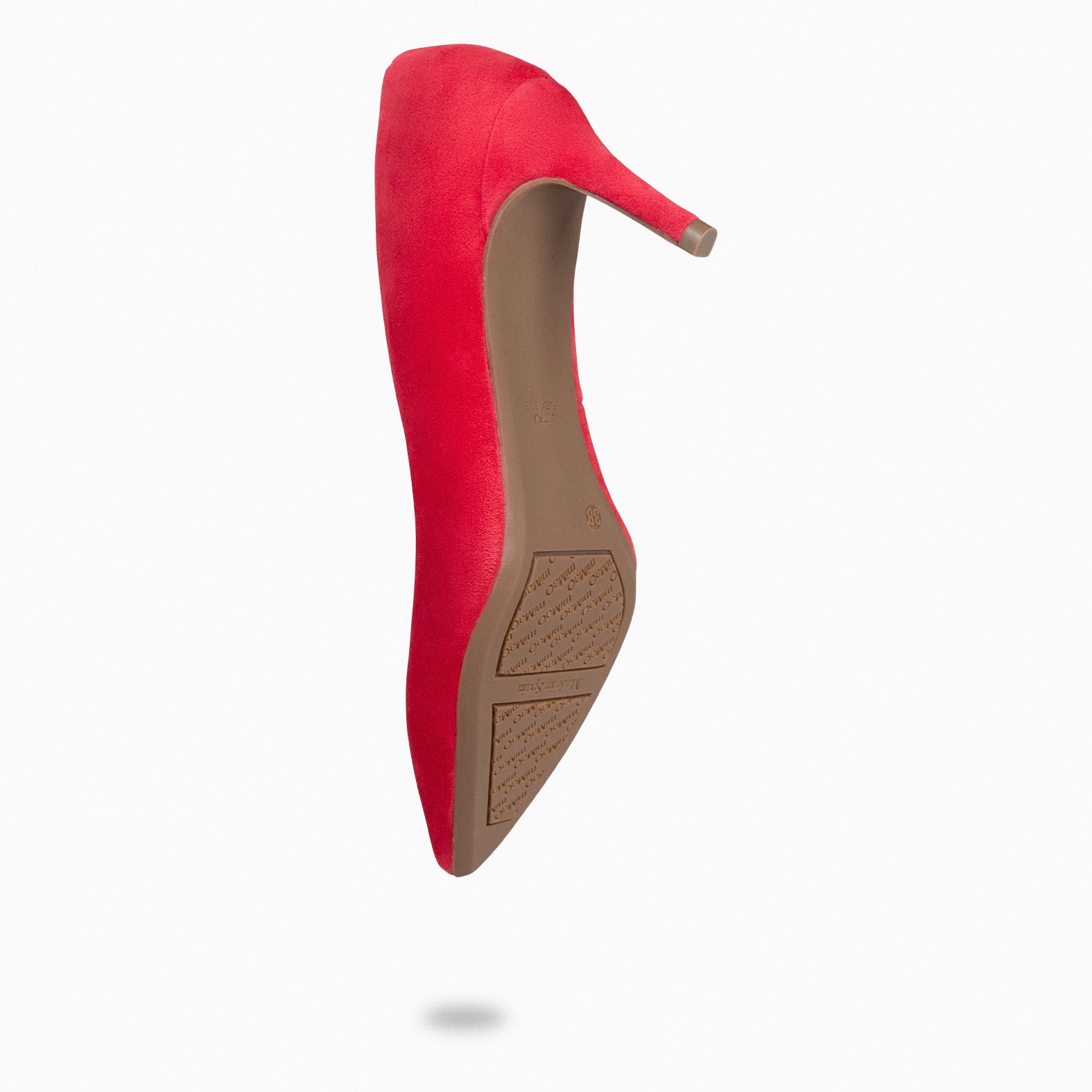 STILETTO - Zapatos de tacón de aguja en ROJO - miMaO ®