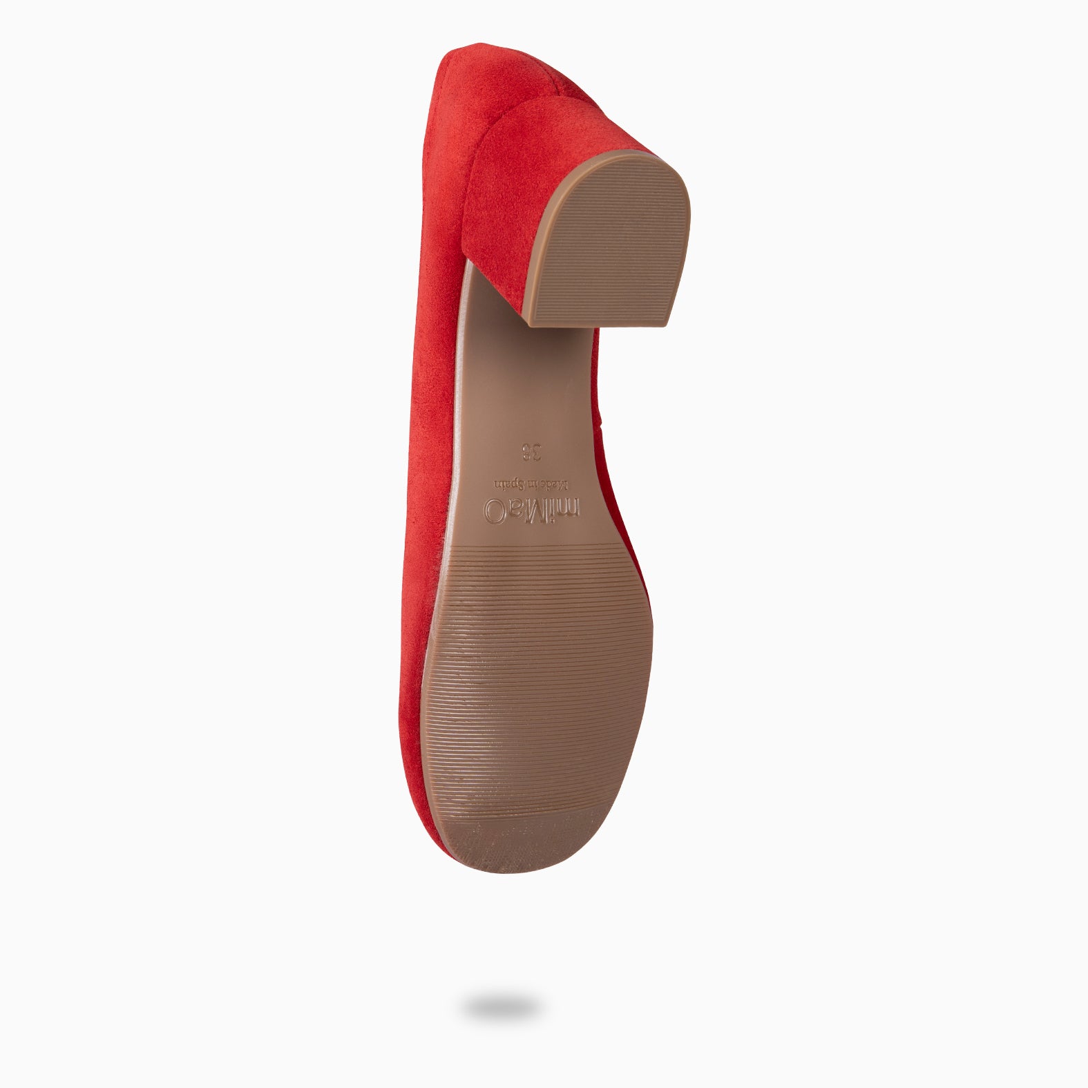URBAN BARESOFT - RED WIDE HEEL