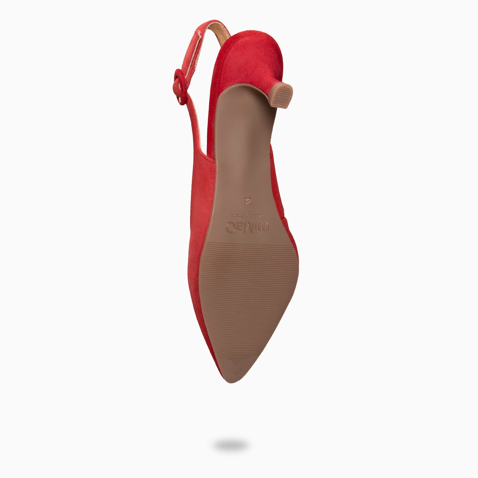 CARMEN – Zapatos de Tacón acampanado ROJO - miMaO ®
