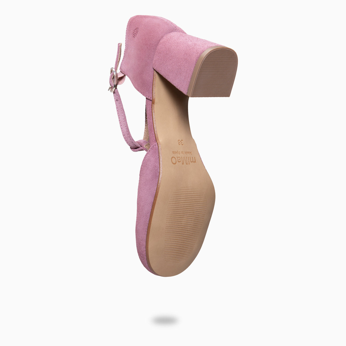 AZUCENA - Zapato baresoft con tacón ROSA