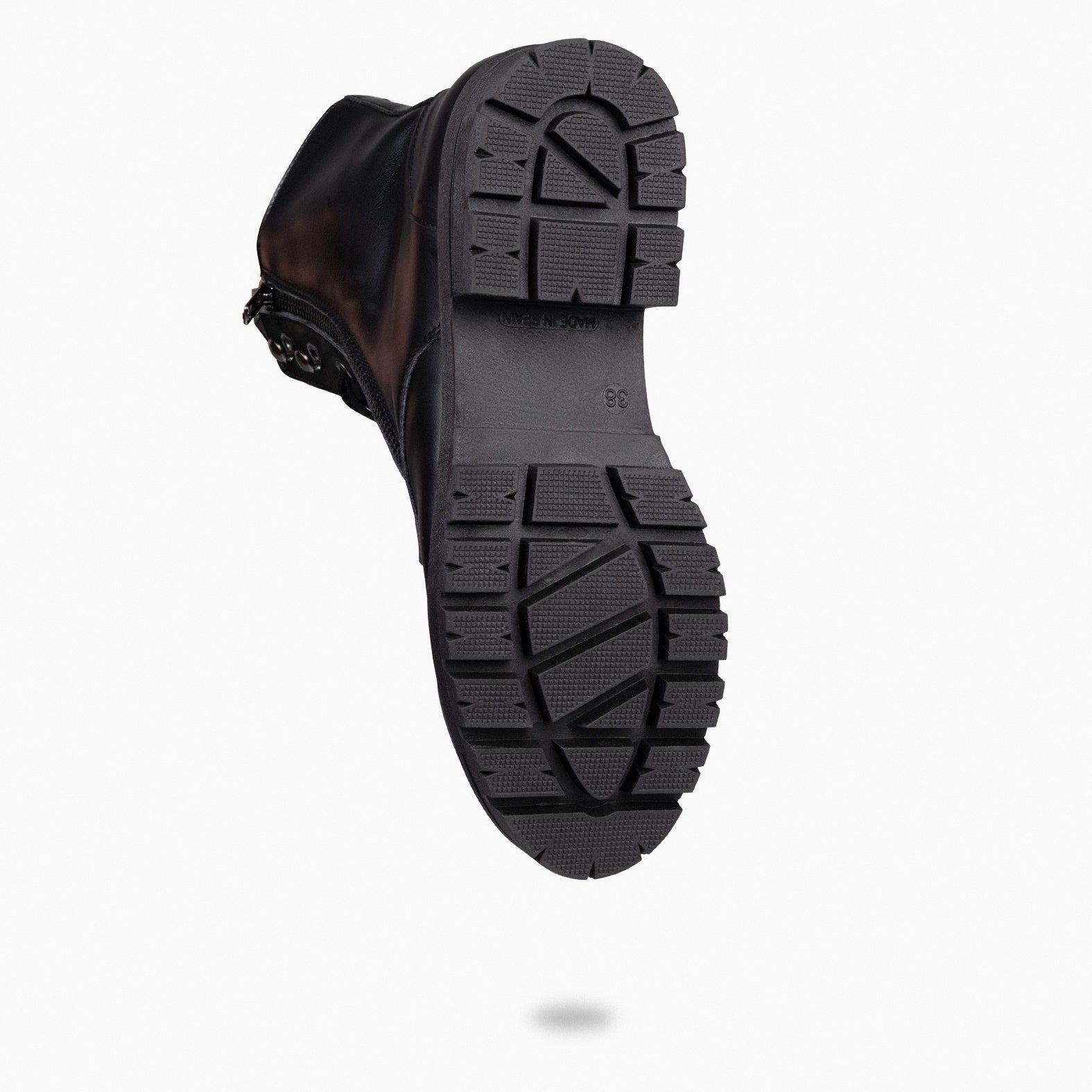 MILITAR – Botas militares de mujer NEGRO - miMaO ®