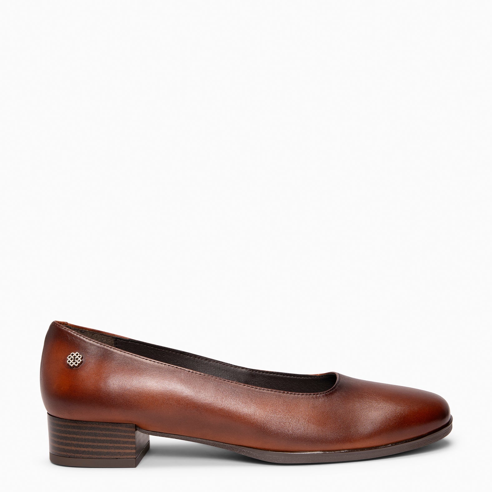 URBAN WIN - Zapato de punta cuadrada CAMEL - miMaO ®
