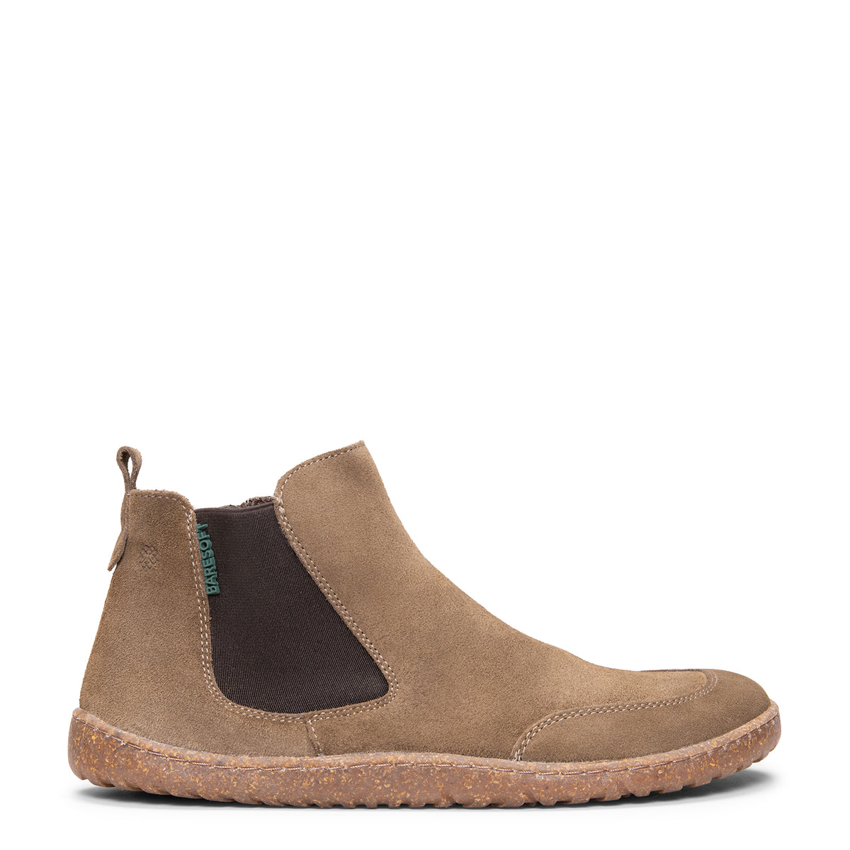 RAIN - TAUPE Water repellent suede Chelsea ankle boots