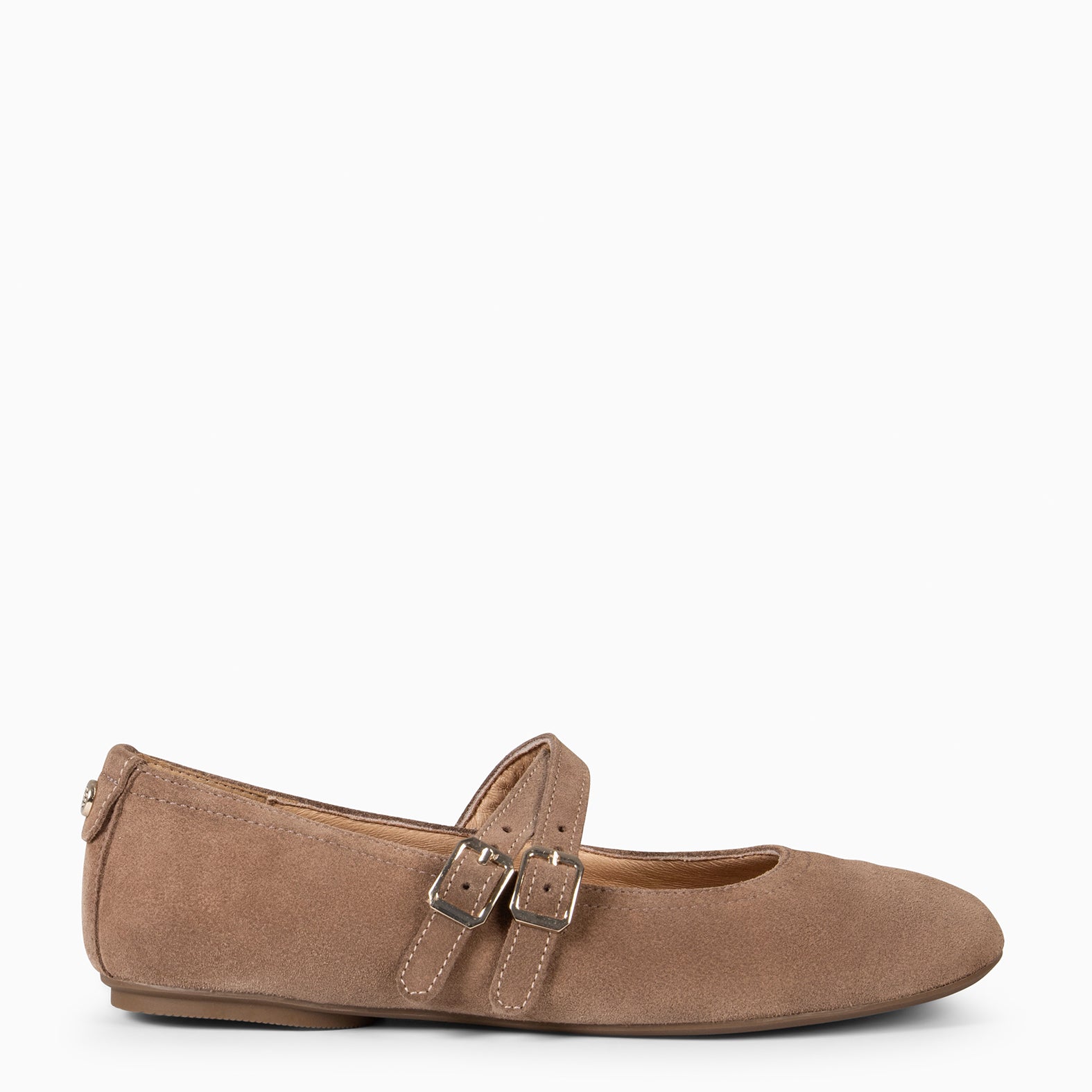 AMAPOLA - BAILARINA PLANA BARESOFT TAUPE - miMaO ®