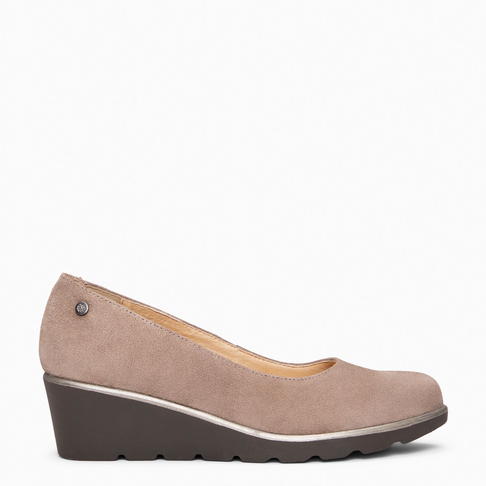 IRIS - Bailarina con cuña TAUPE