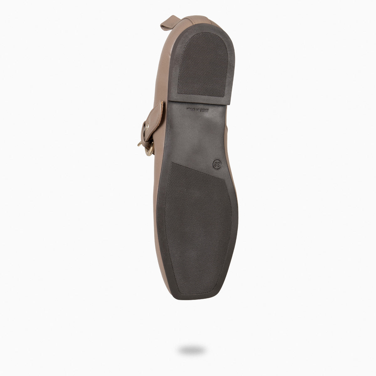 ARUNA – MERCEDITA CON PUNTERA CUADRADA TAUPE - miMaO ®