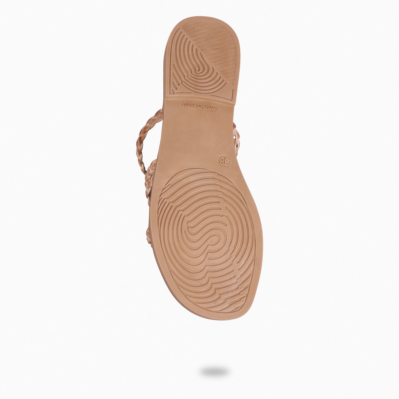 HIDRA - TAUPE braided sandals