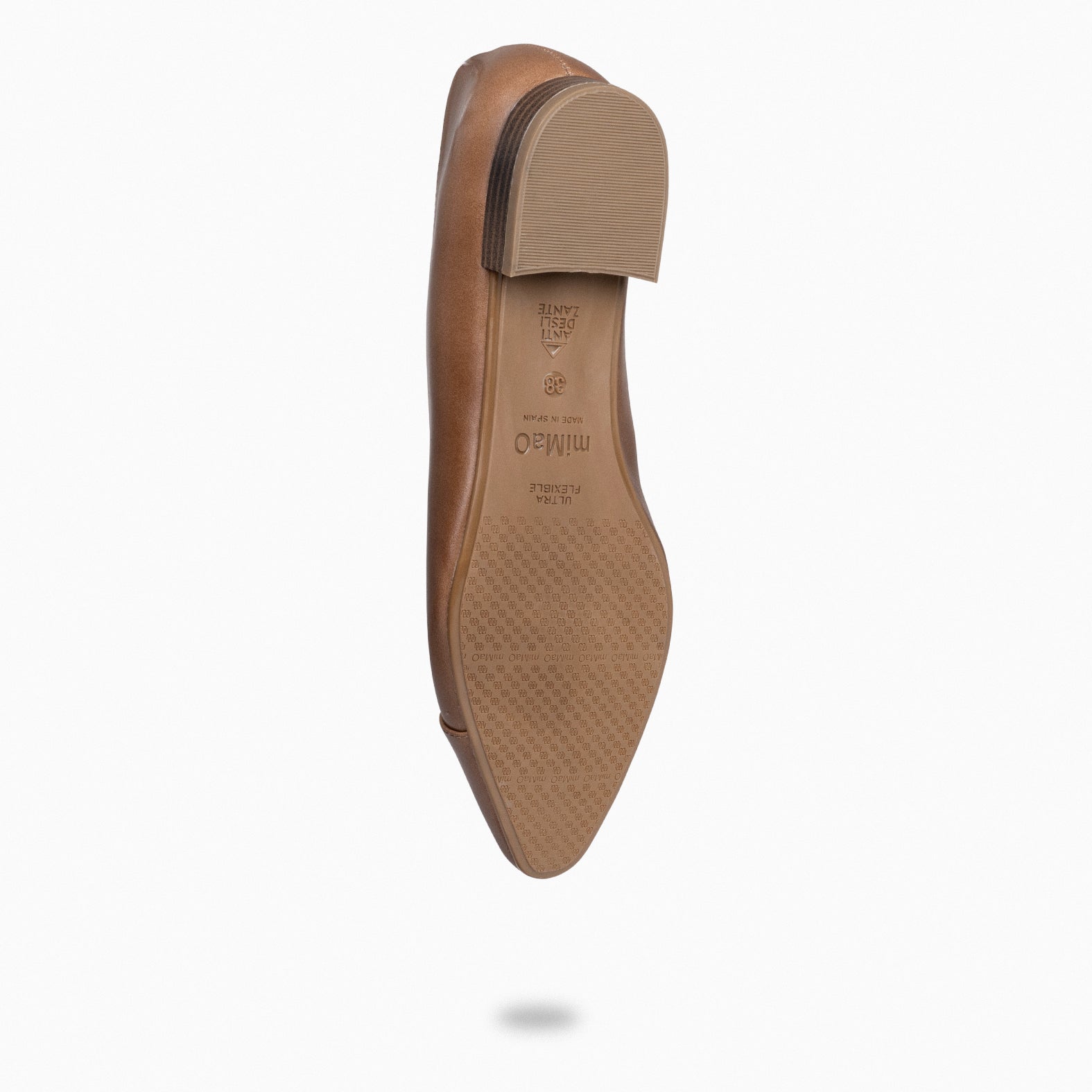 MARIE – Manoletina de punta fina TAUPE - miMaO ®