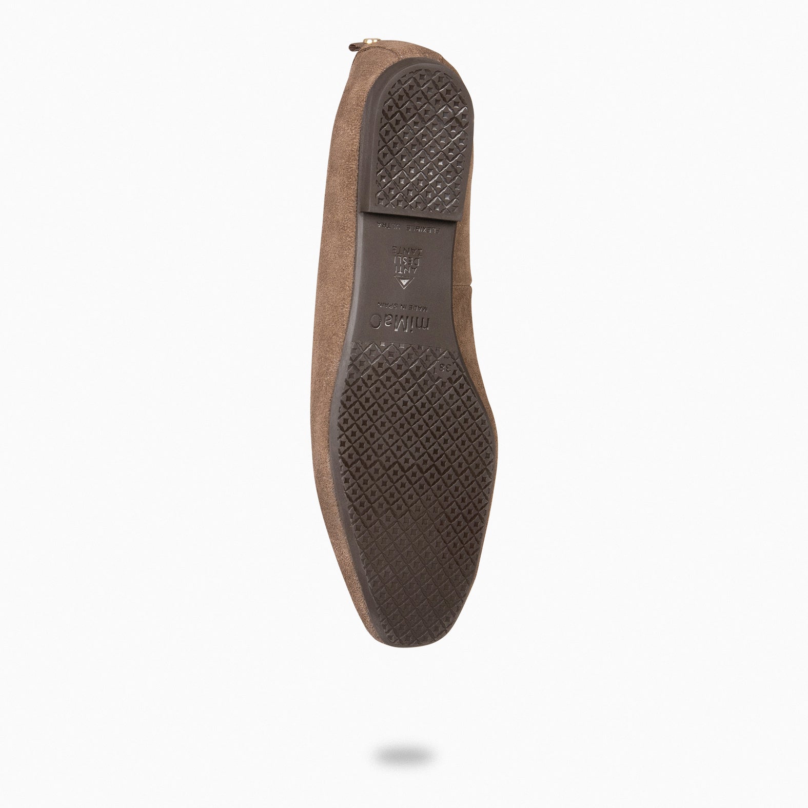 SLIPPER – Mocasines tacón bajo TAUPE - miMaO ®