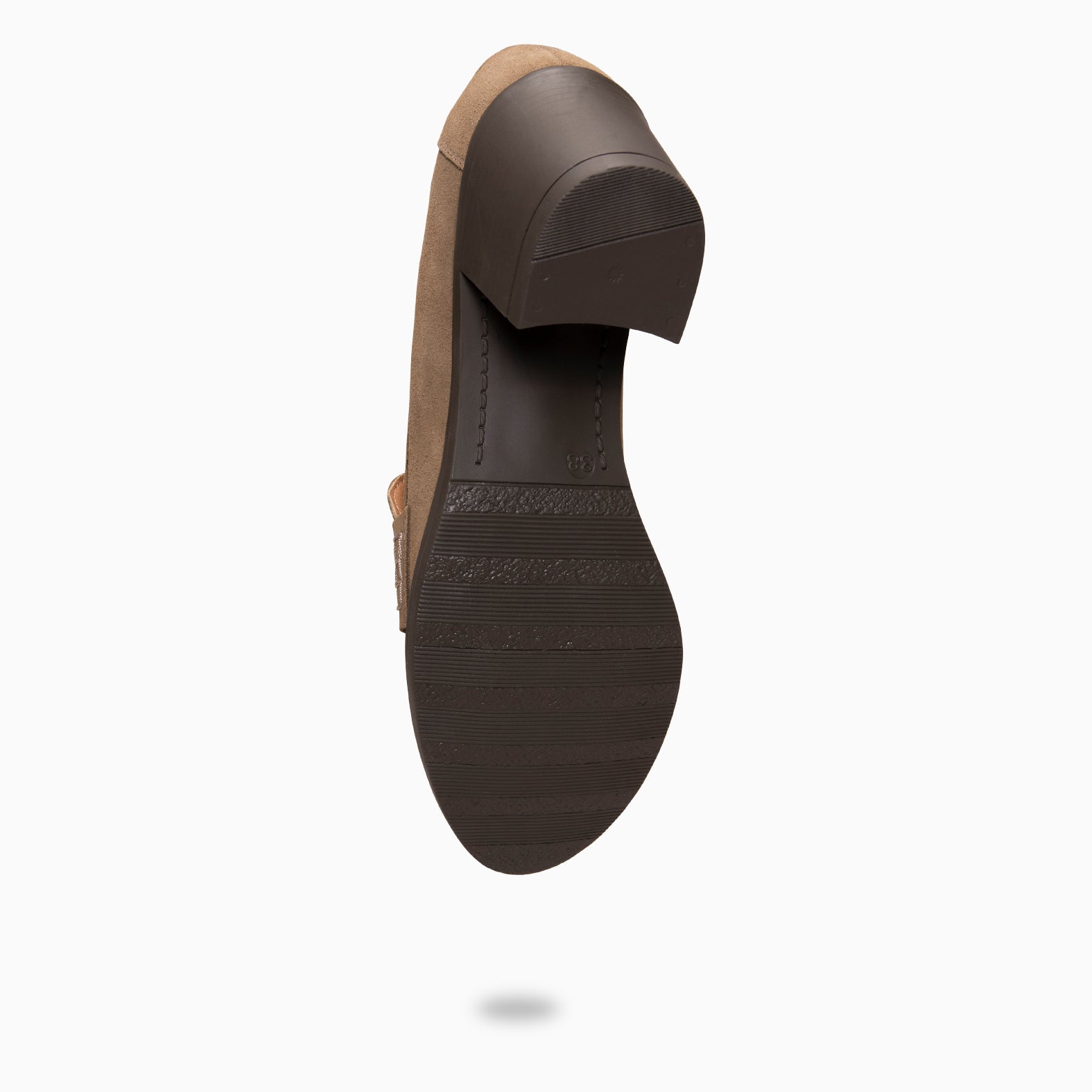 LATTÉ – Mocasín con tacón TAUPE - miMaO ®