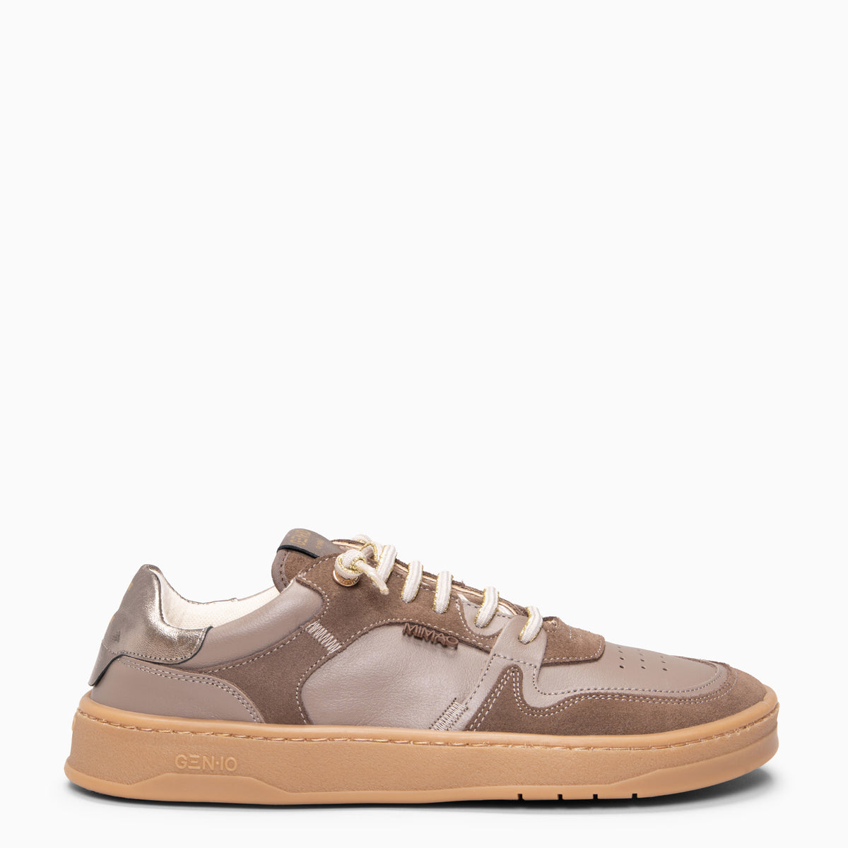 GEN-IO - TAUPE Baresoft sneaker