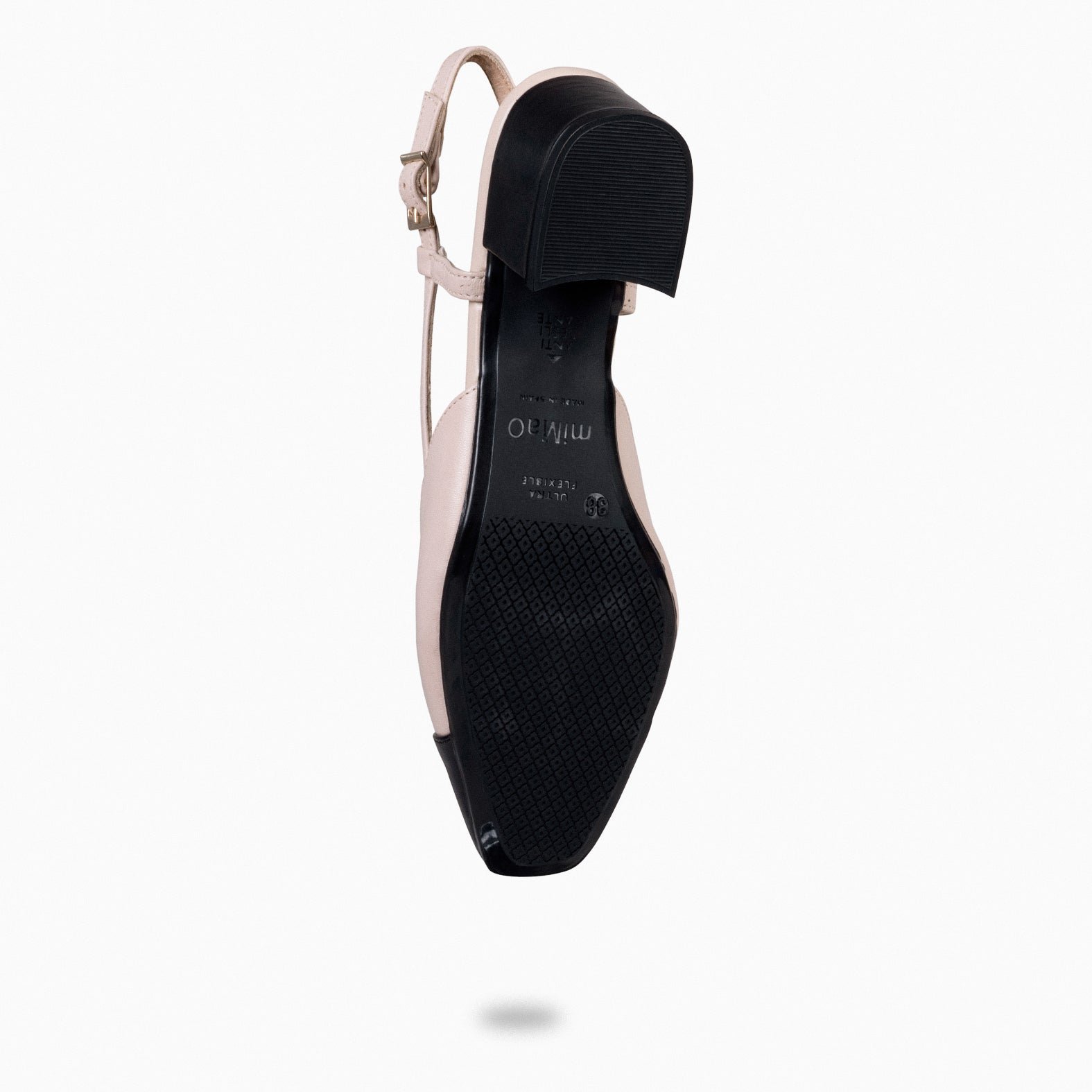 AUDREY - Zapatos destalonados con puntera TRUE NUDE - miMaO ®