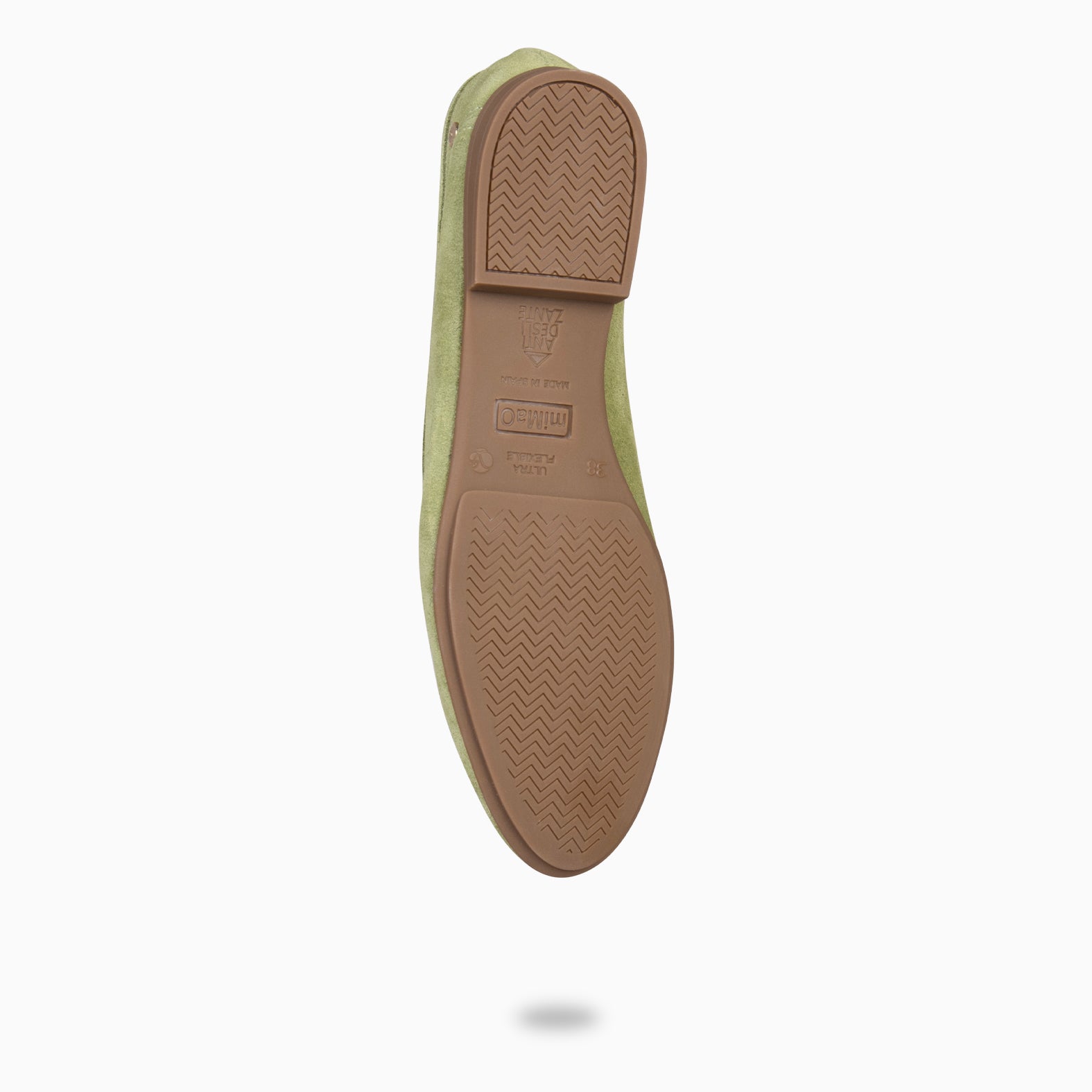 BLAKE - MOCASINES DE SERRAJE VERDE - miMaO ®